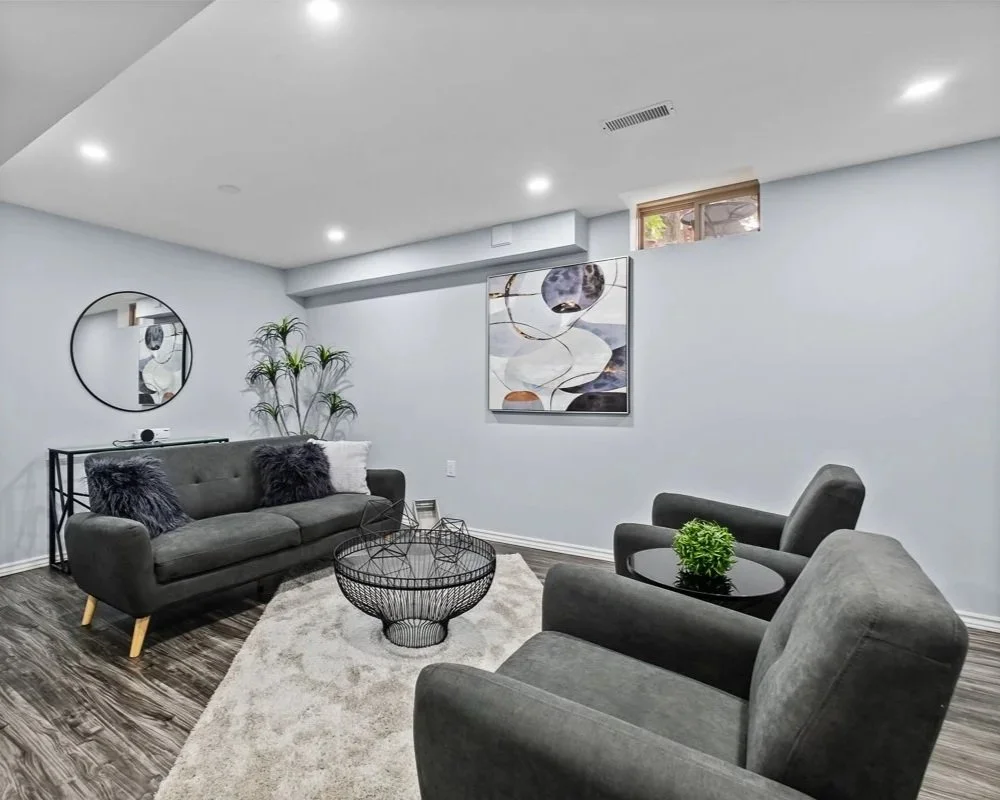 Circle Blues - AW568 (40" x 40")