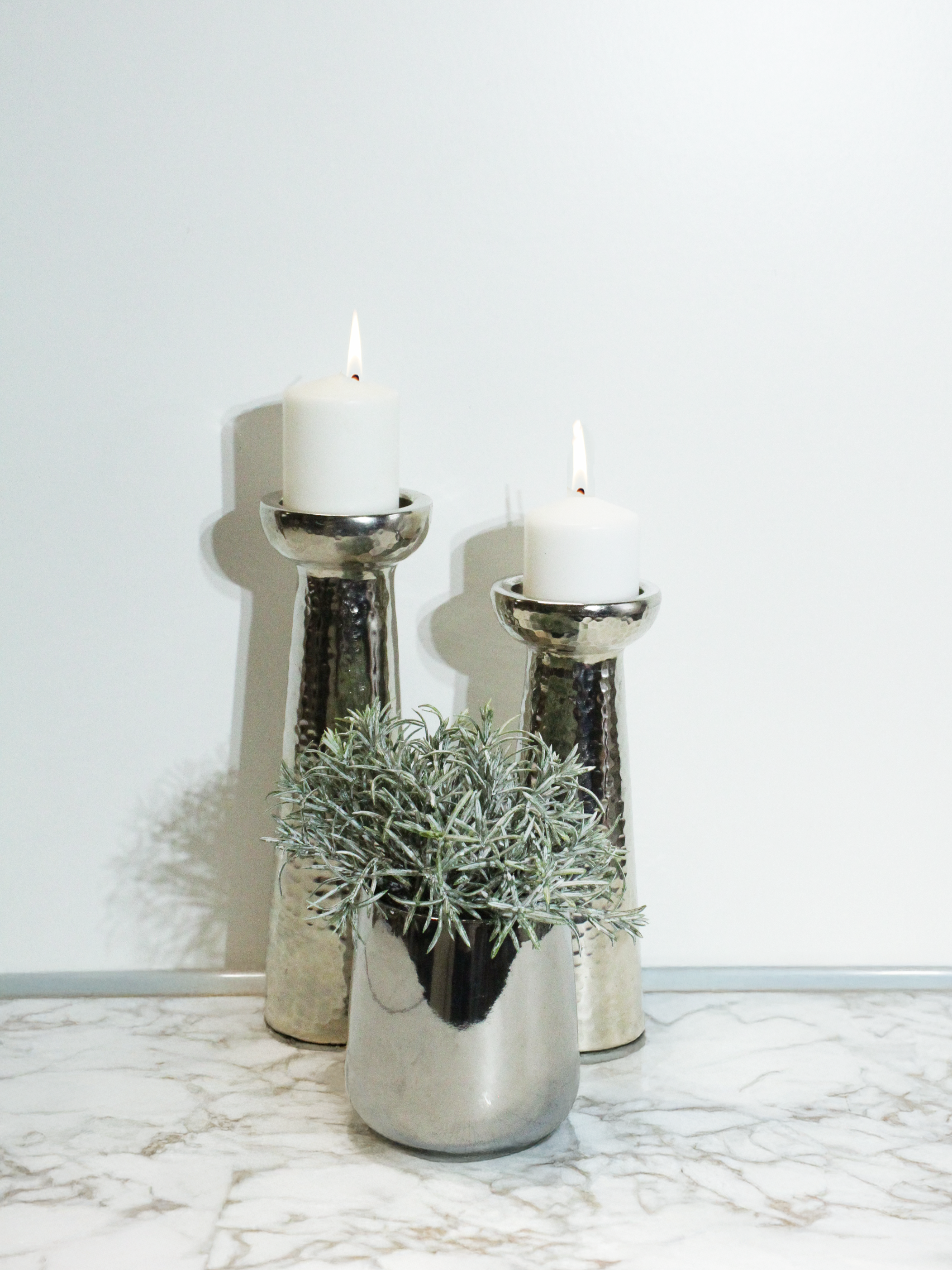 Small Chrome Vase - DA246