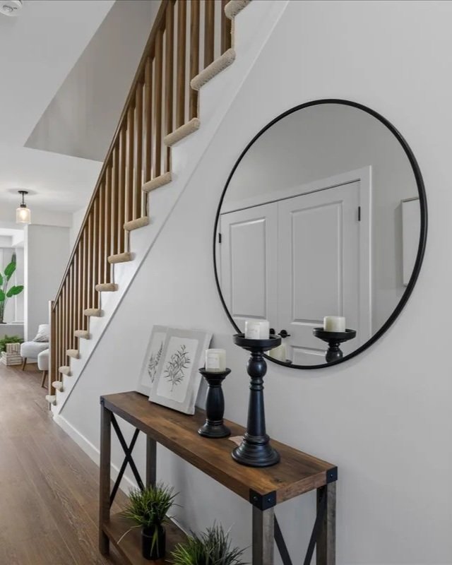 Black Floor Candle Holder - FD120