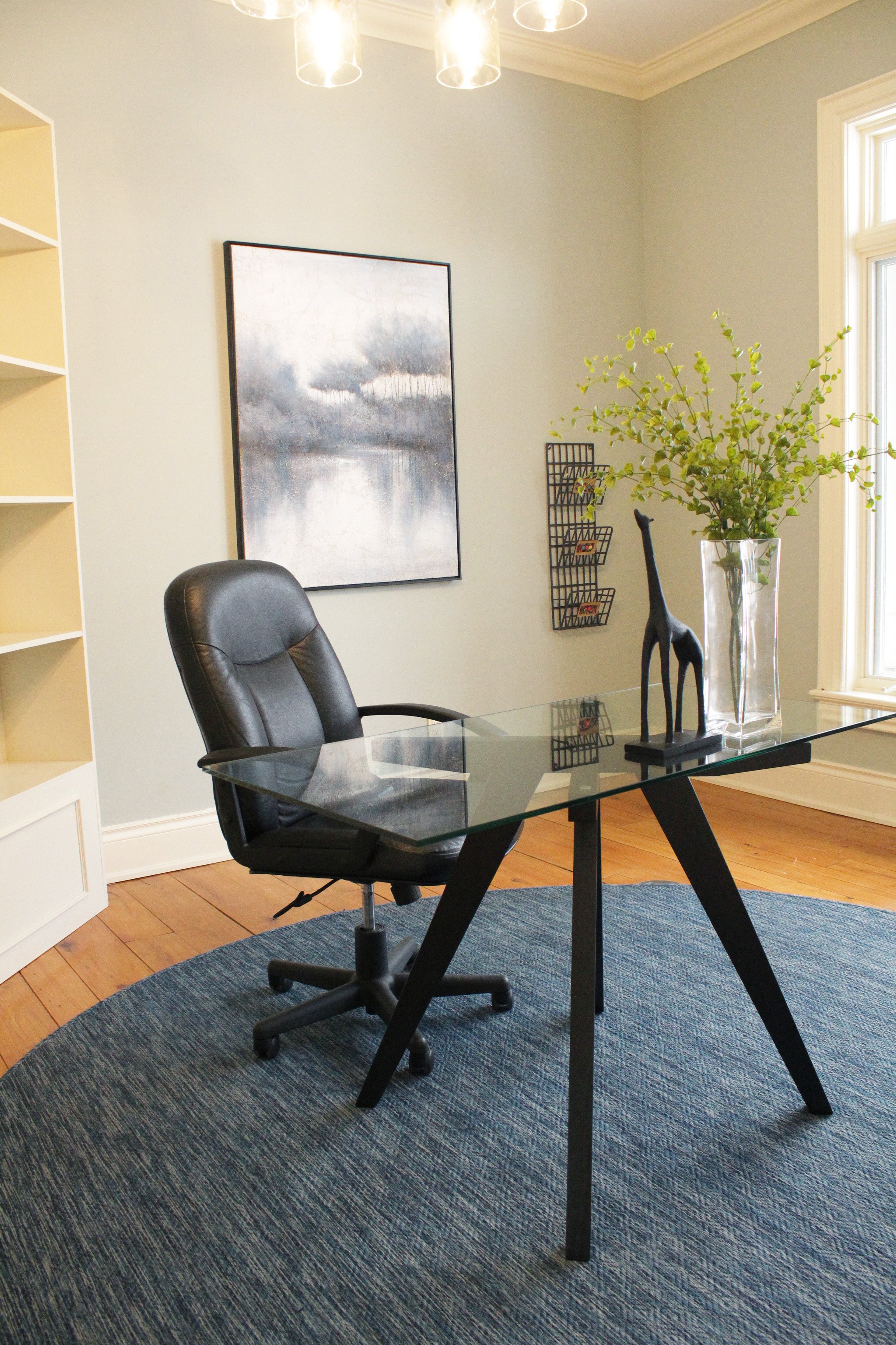 Rectangular Decorative Glass Vase - DA96