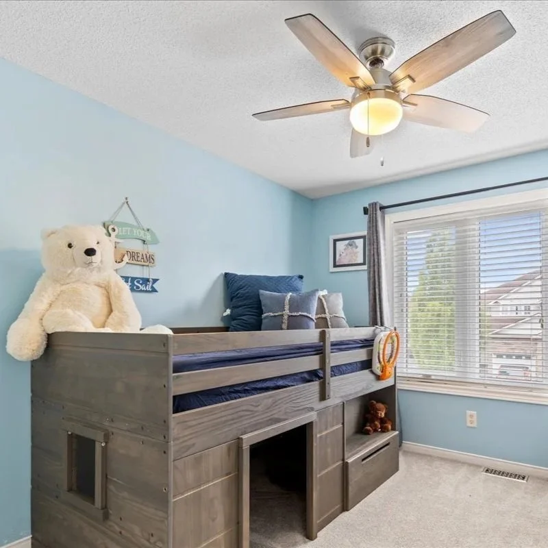 Corduroy Blue Beige Cross Accent Pillow - AP719