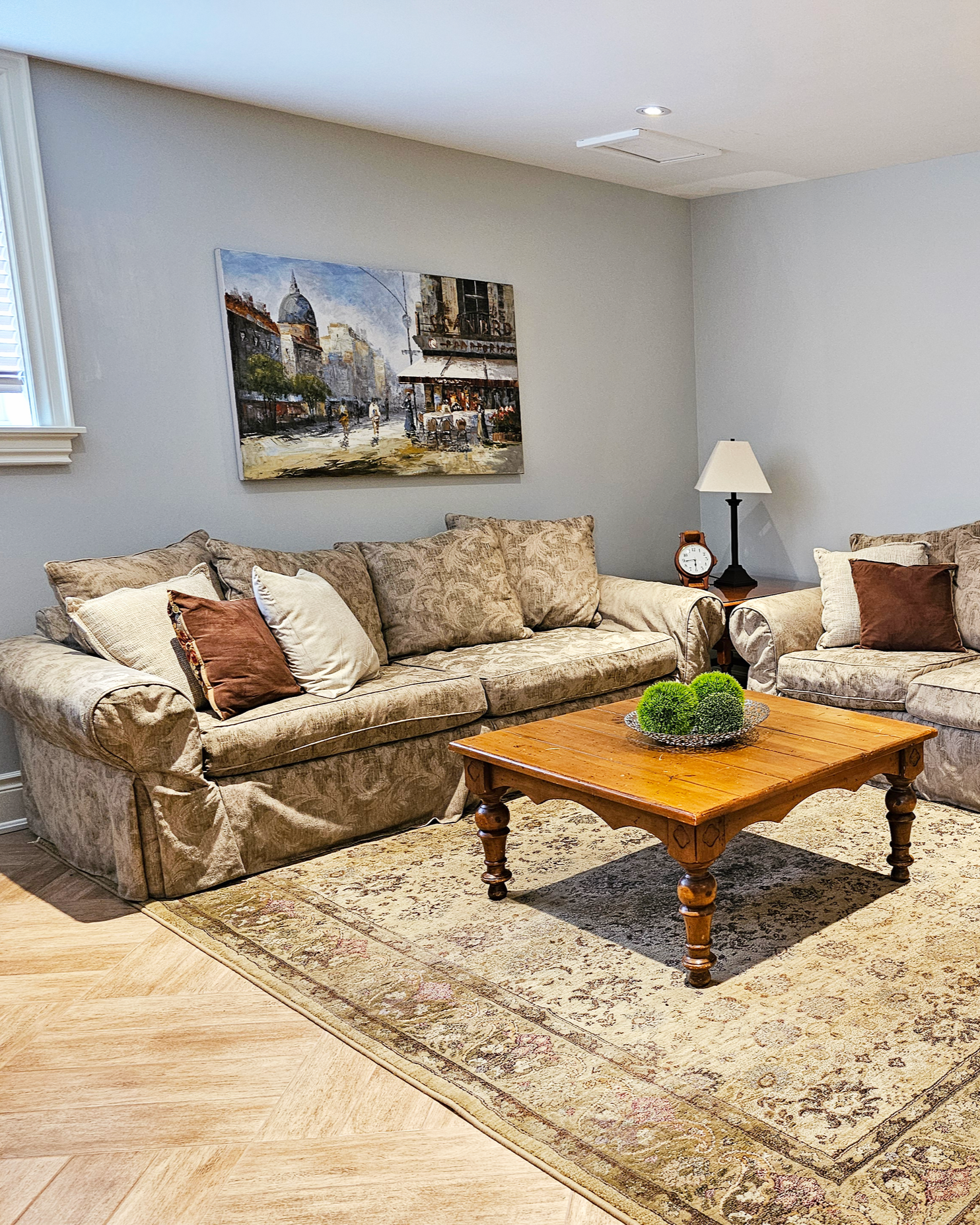 Corner Street Cafes - AW409 (32" x 48")