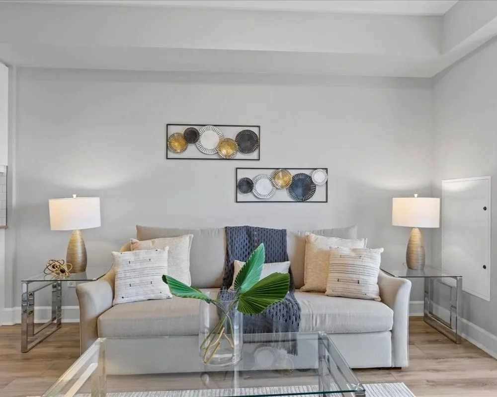 Cream Woven Black and Beige Streaked Accent Pillow - AP466