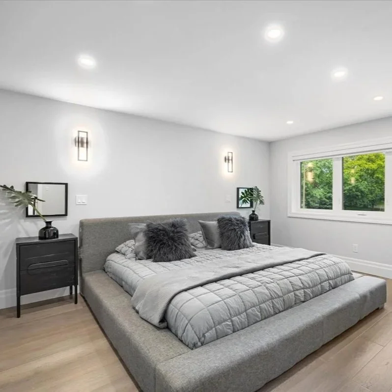 Navy Blue Furry Accent Pillow - AP684