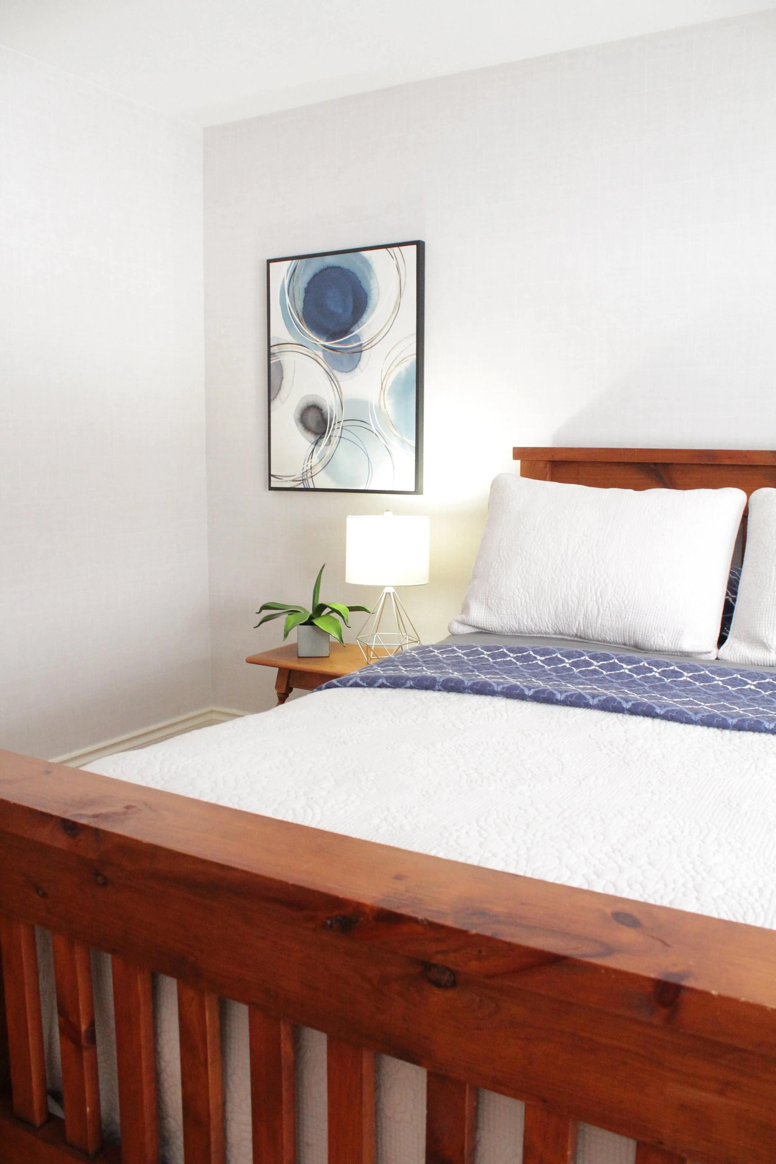 Blue Bubbles (1/2) - AW516A (25" x 33")