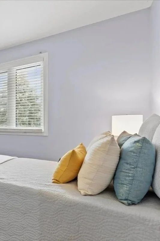 Shiny Baby Blue Accent Pillow - AP411