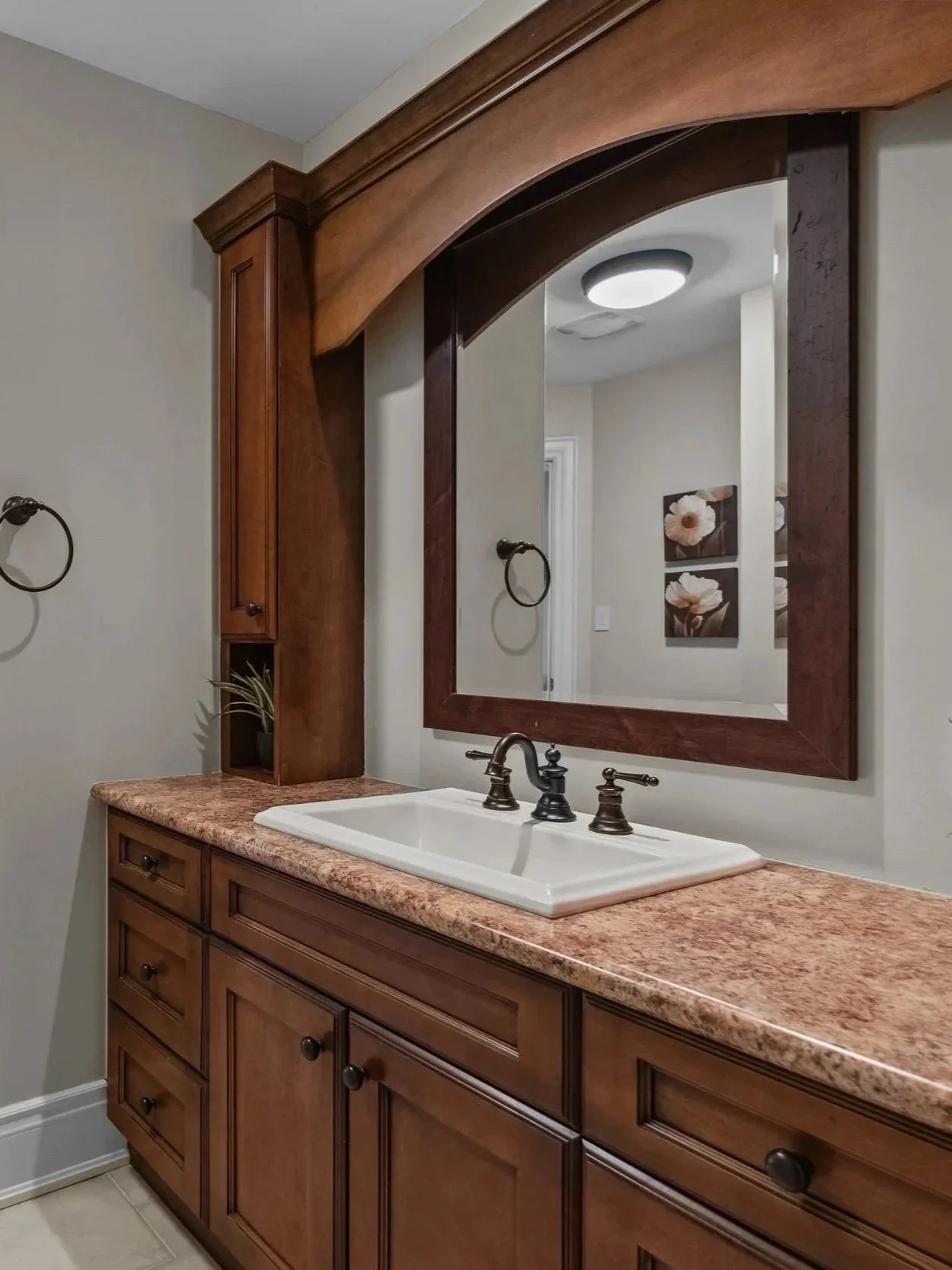 Vintage Poppies (1/2) - AW113A (12" x 12")