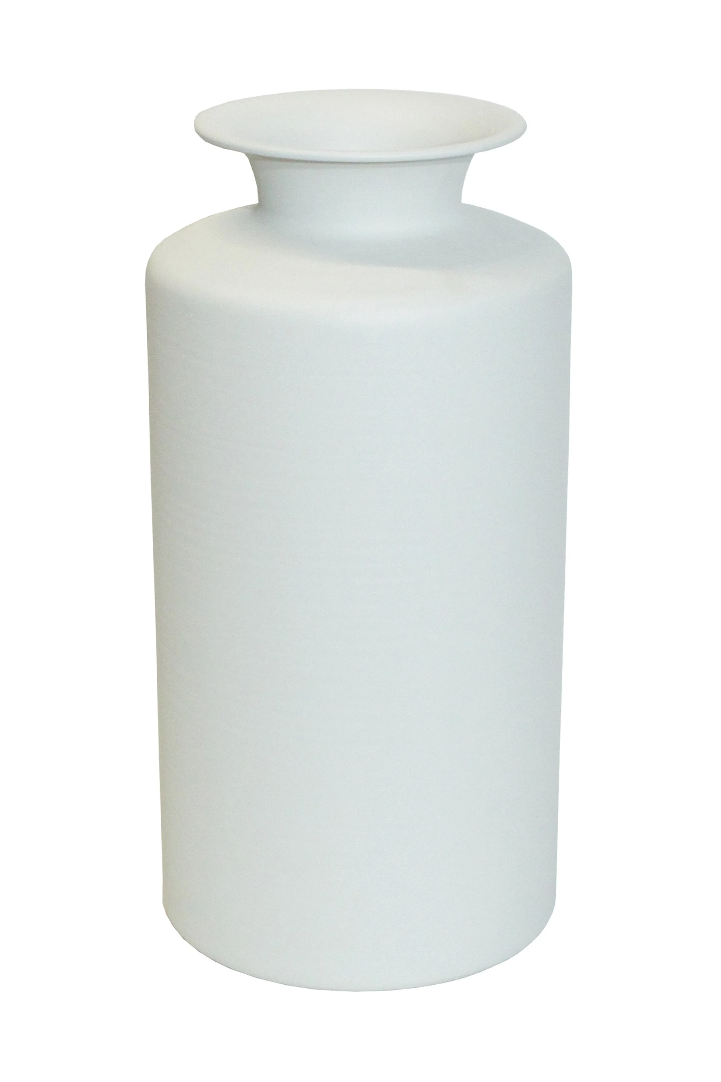 White Metal Vase - DA33A