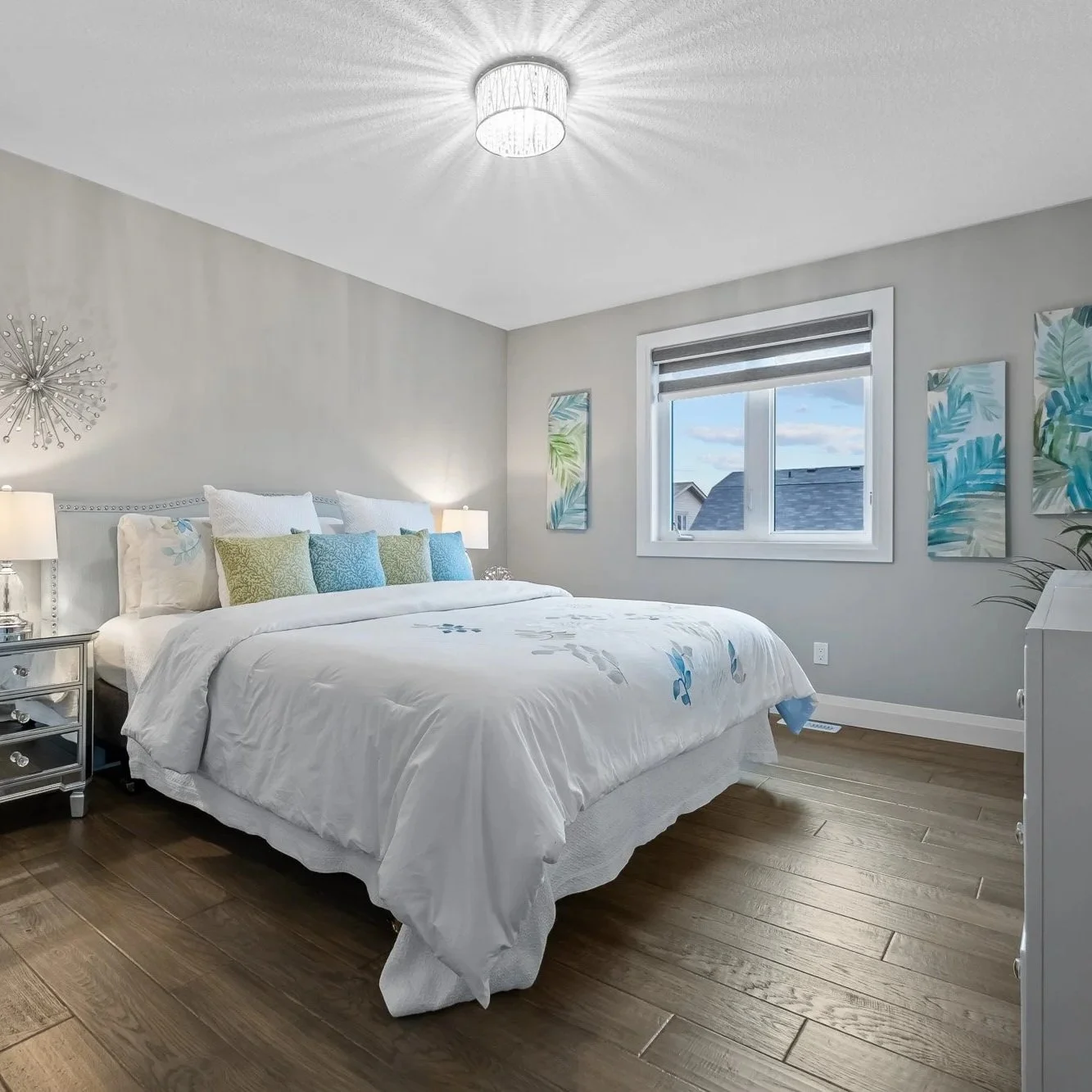 Beachy Palm Leaves (3/3) - AW7C (12" x 35")