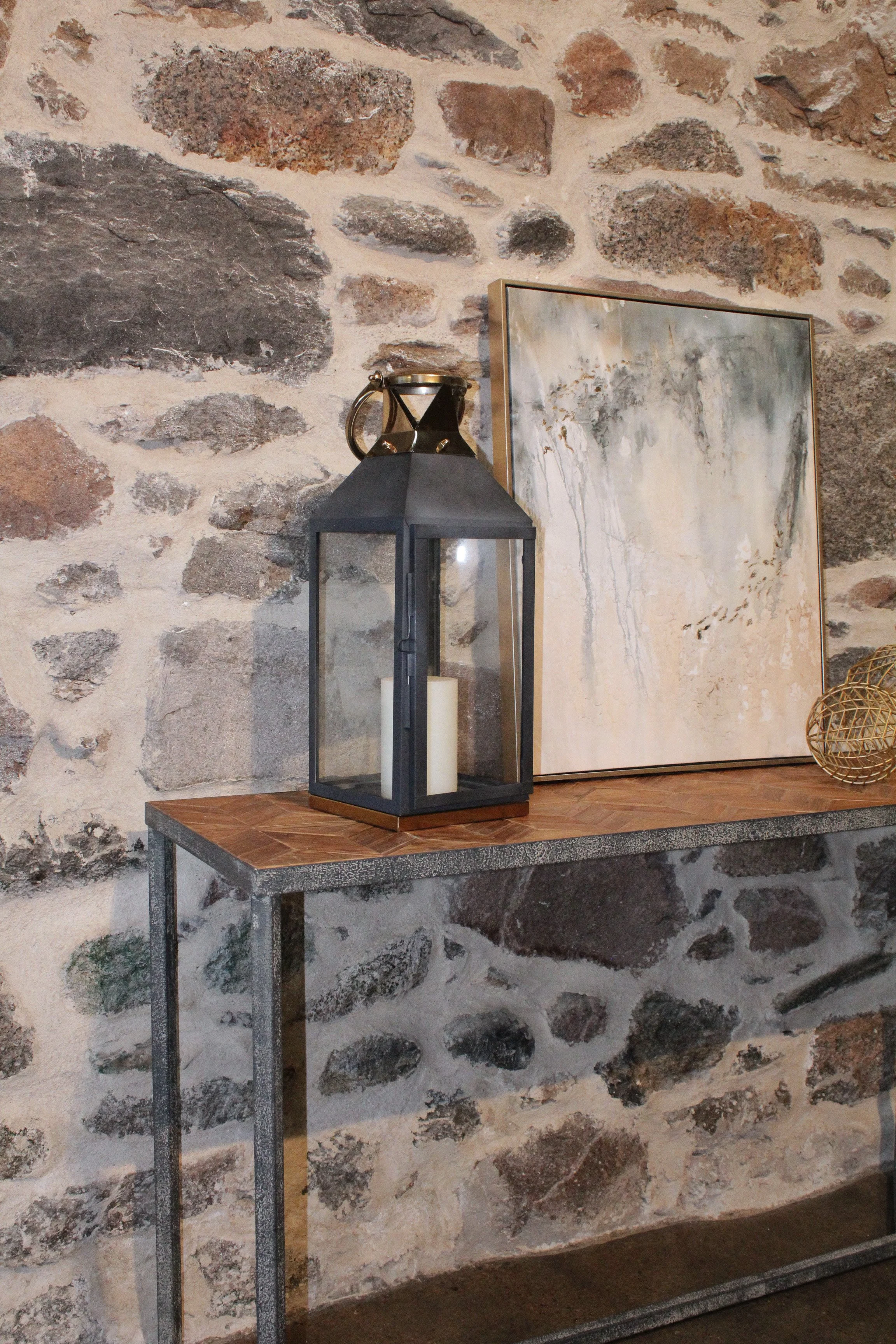 Grey & Gold Lantern - DA12