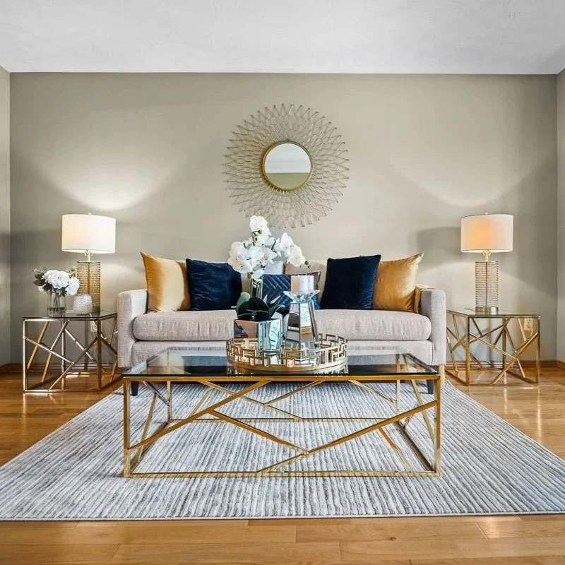 Velvet Navy Accent Pillow - AP435