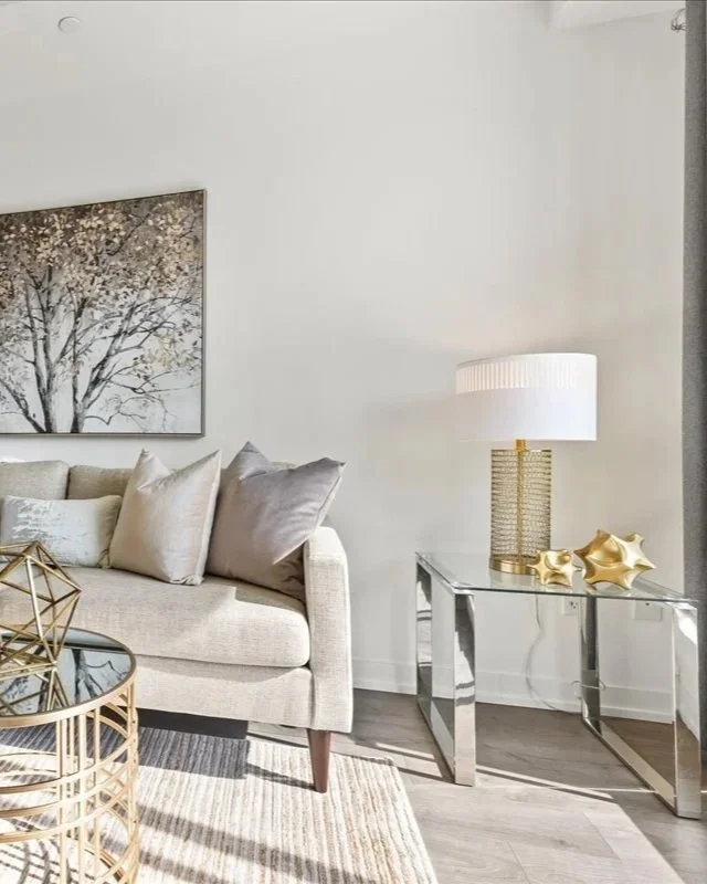 Gold Wire Lamp Stand - LP74