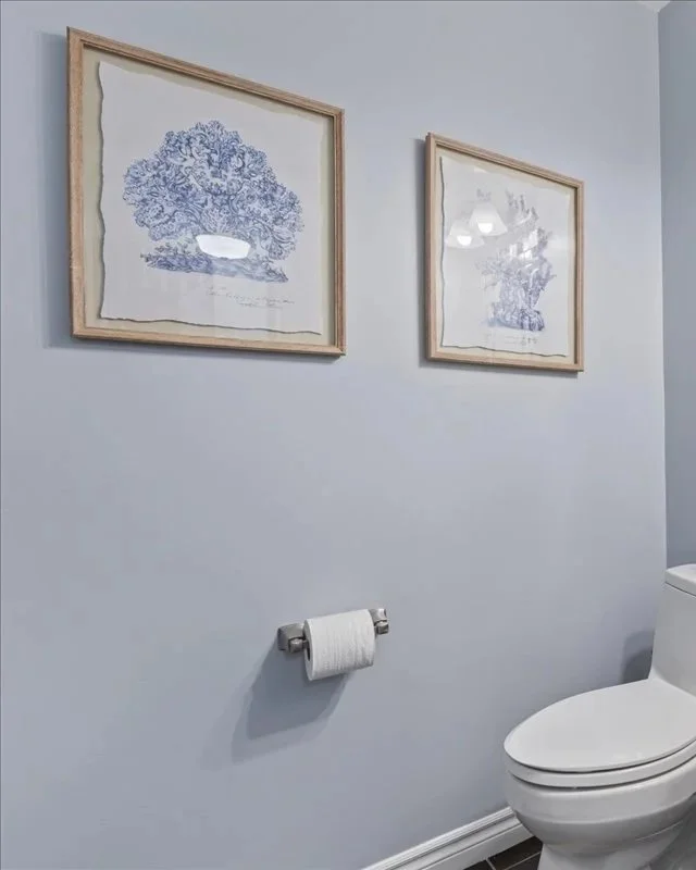 Blue Sea Plant - AW606D (17" x 21")