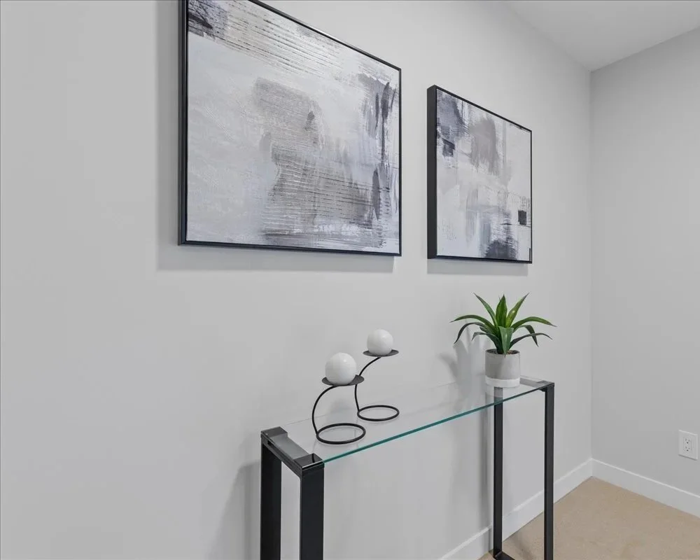 Monochrome Abstract - AW38A (25” x 25”)