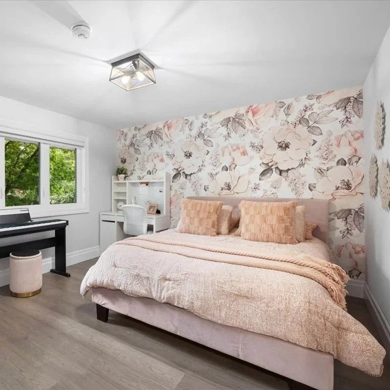 Pink Furred Lines Accent Pillow - AP18