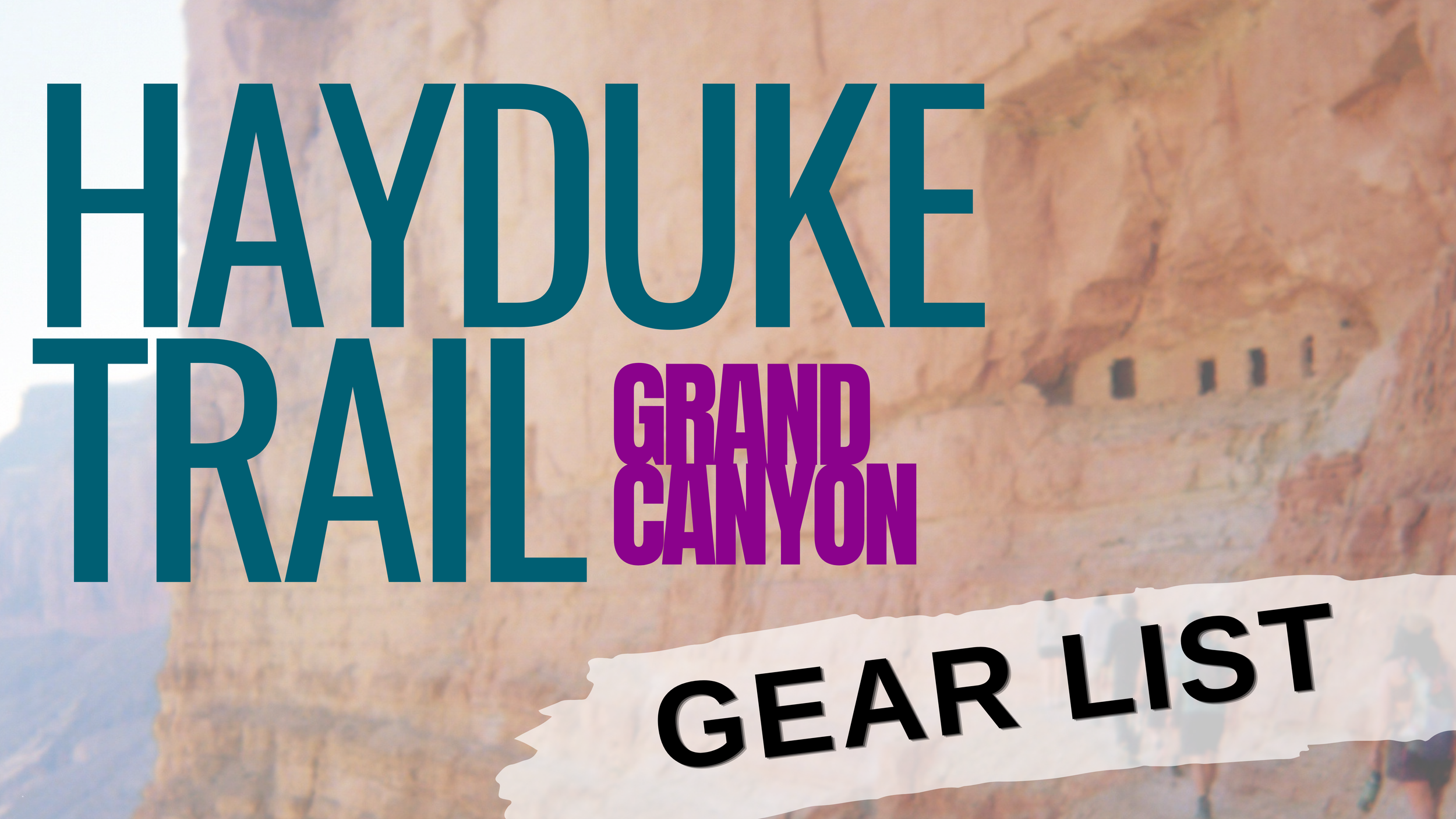 GEAR LIST: UL BACKPACKING HAYDUKE TRAIL 