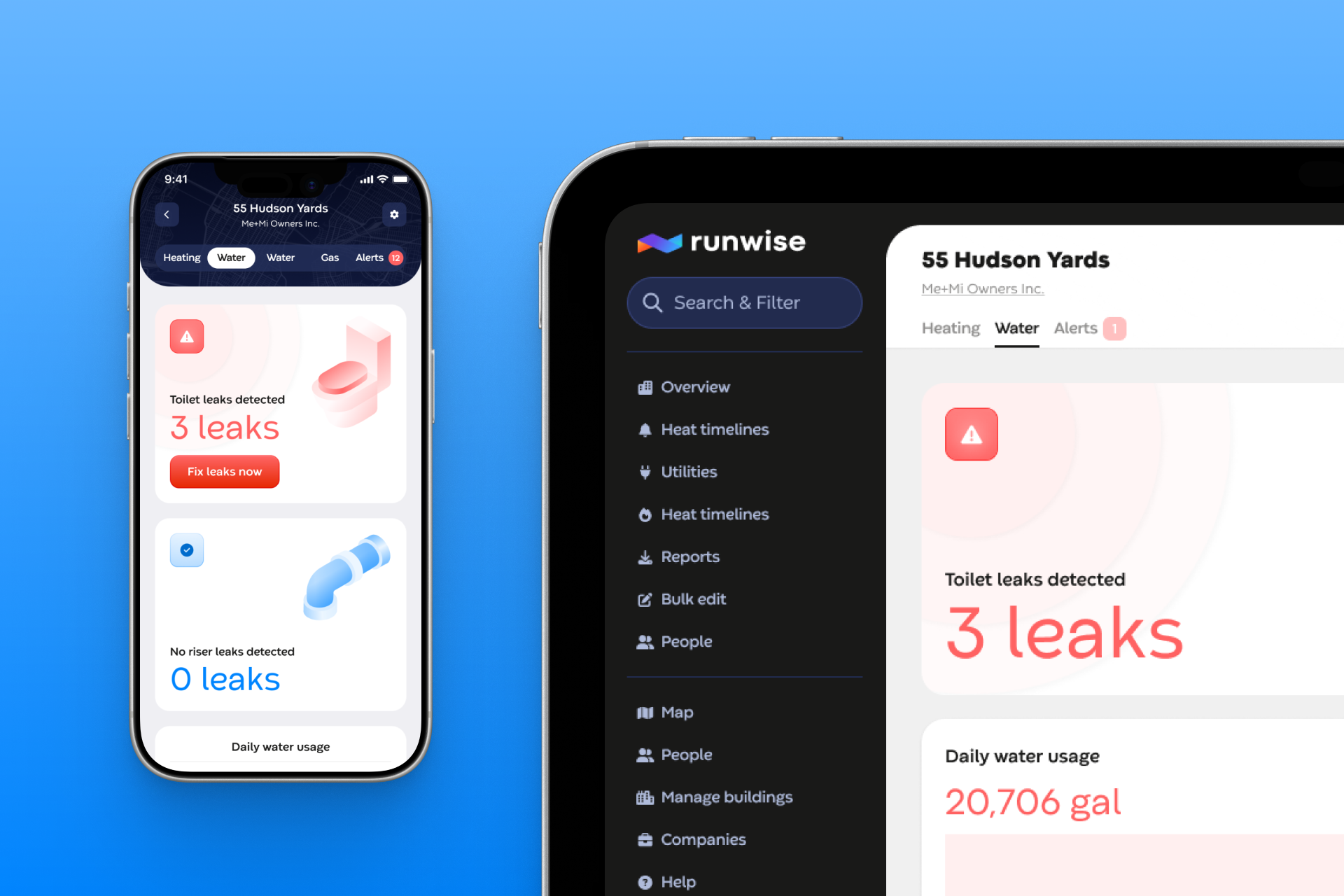 Runwise Leak Detection