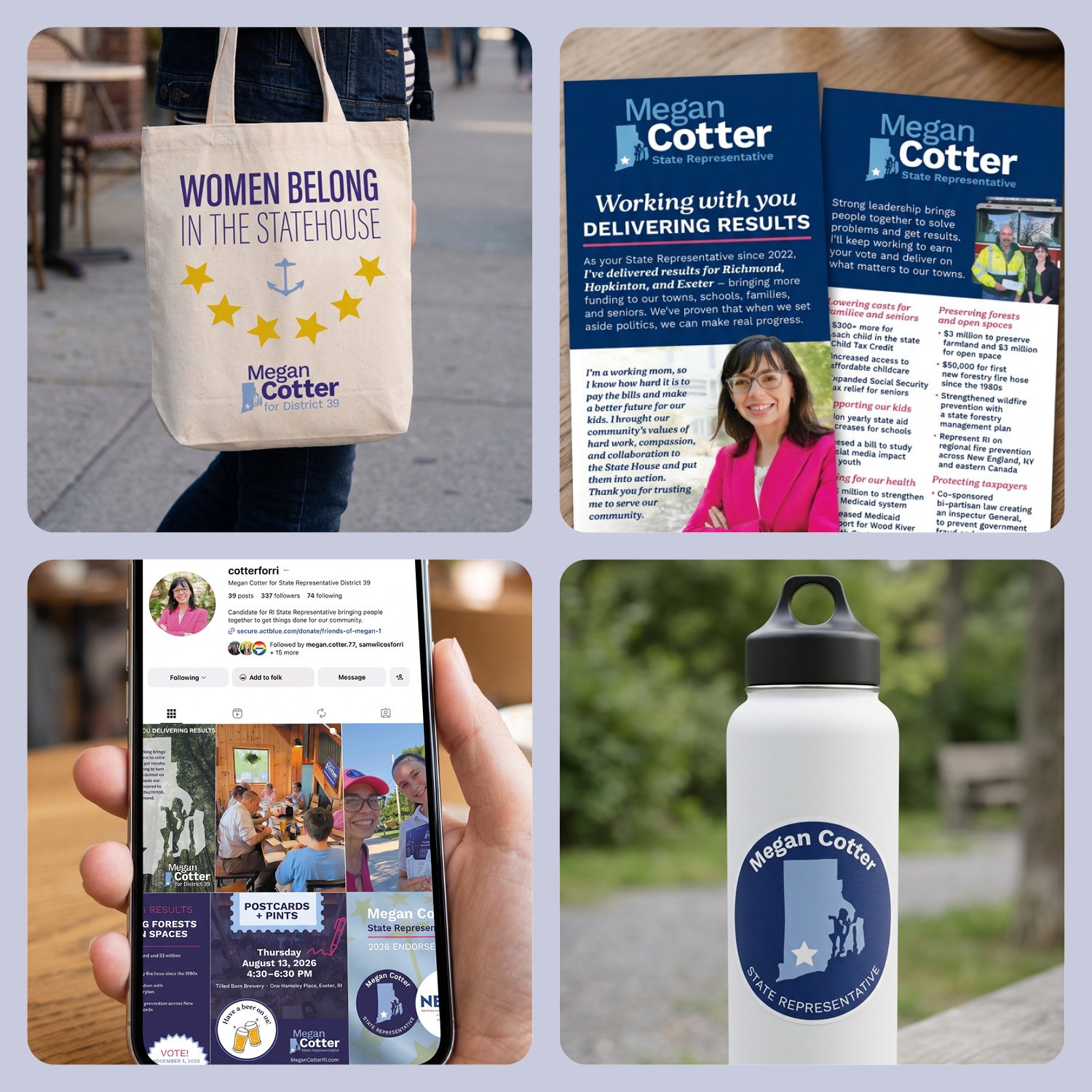 Megan Cotter Campaign Identity System