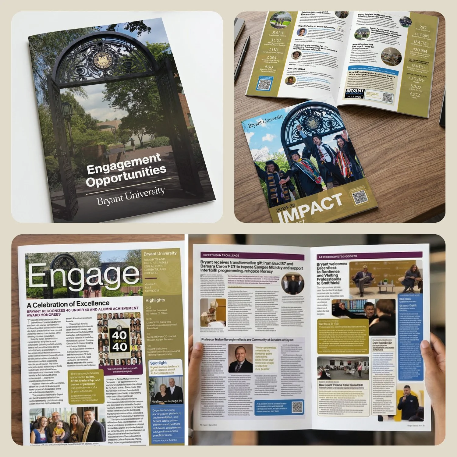 Bryant University Institutional Design Retainer Partnership for Engagement