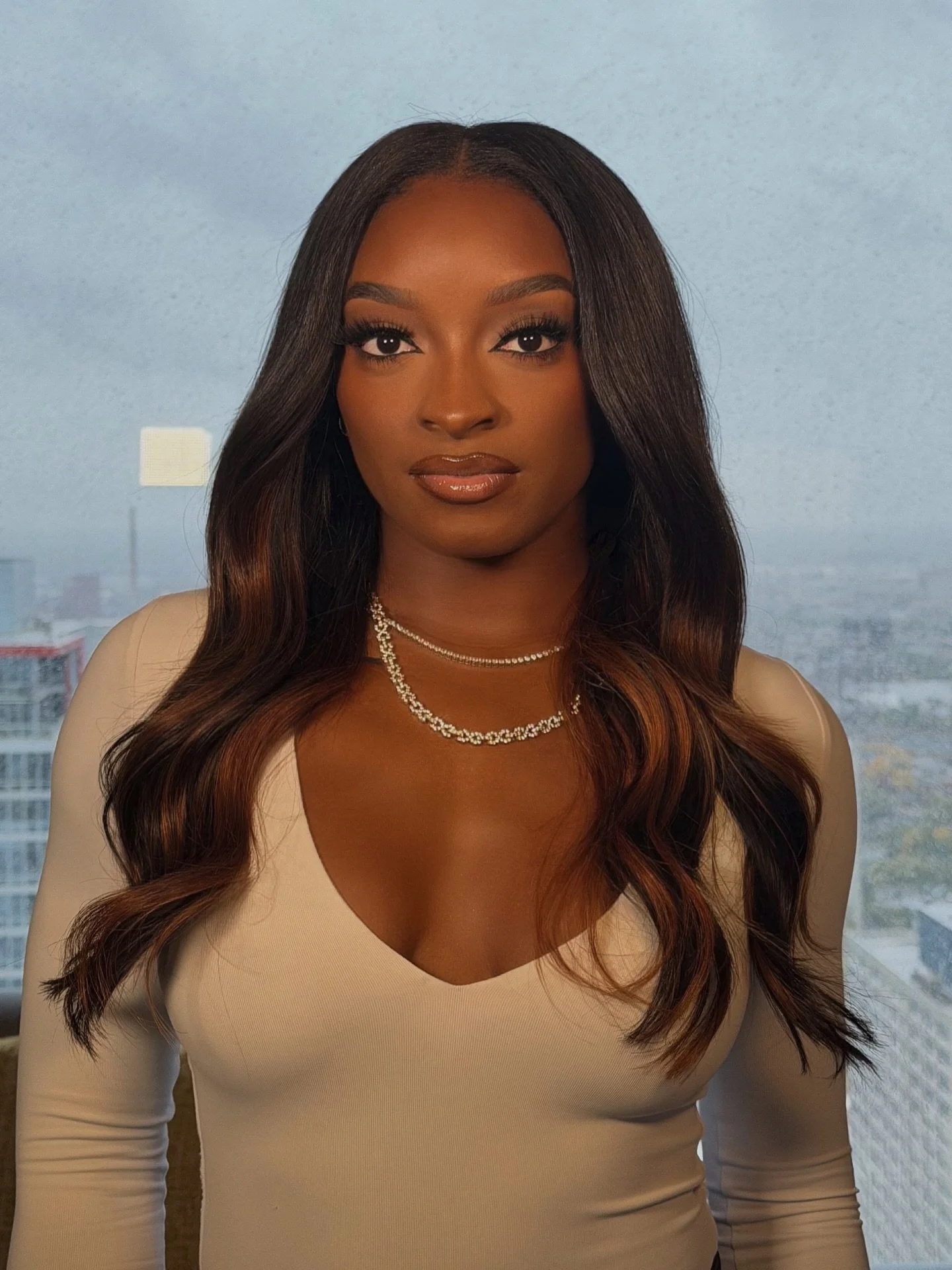 This Little Brondie 🐻 @simonebiles 
Face: @deythamua 
Hair: @byjustinrevenge