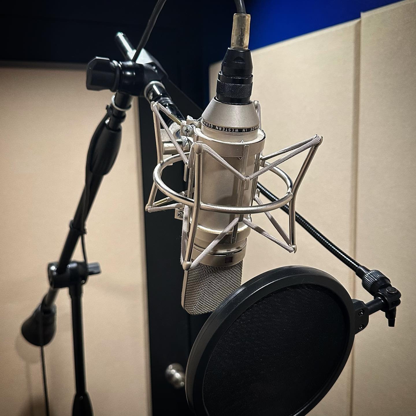 Hard to beat that vintage @neumann.berlin sound🎙️

#neumann #m269 #vintagemicrophone