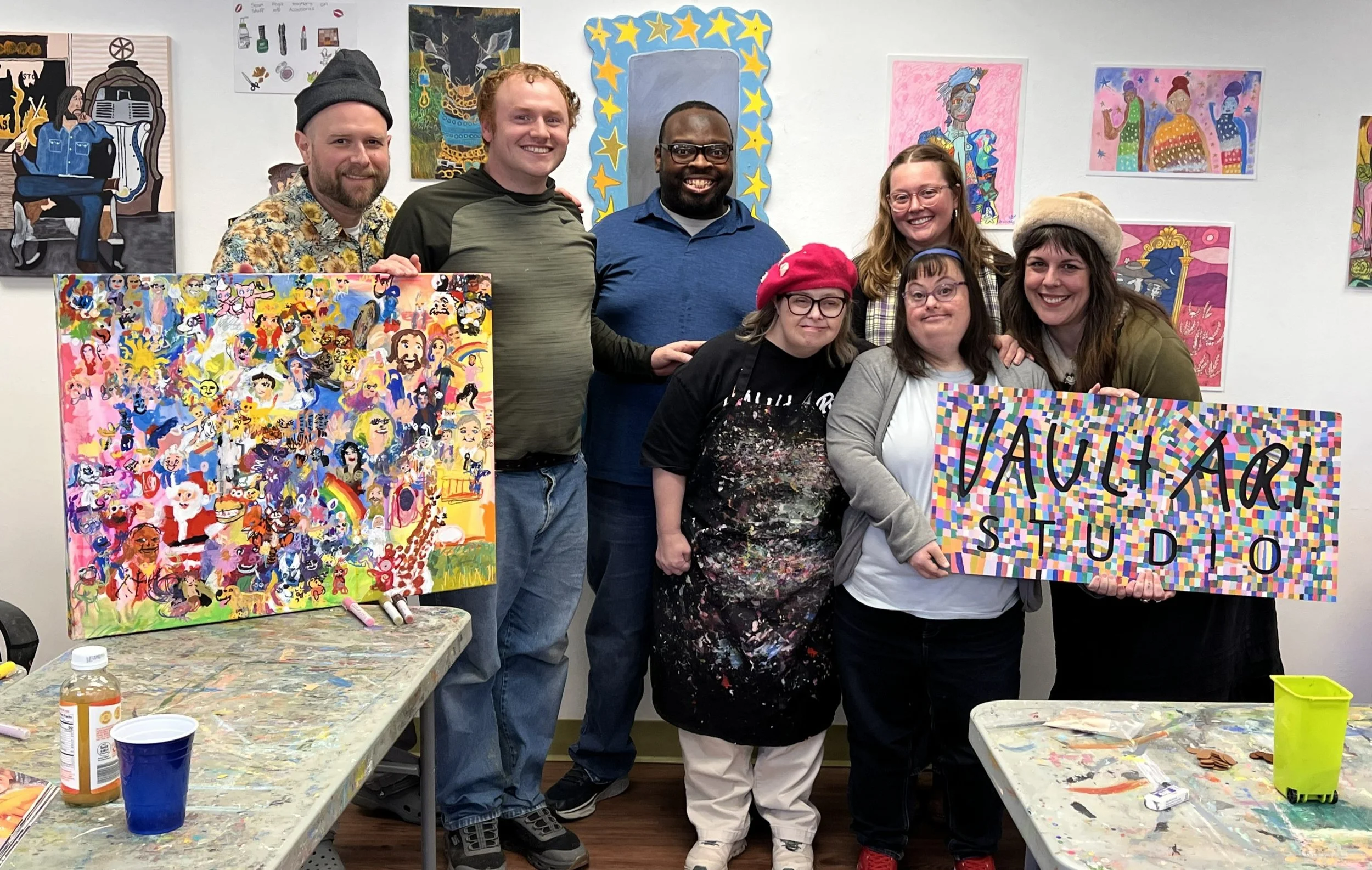 Artists with Disabilities Thrive at Pittsburgh’s VaultArt Studio