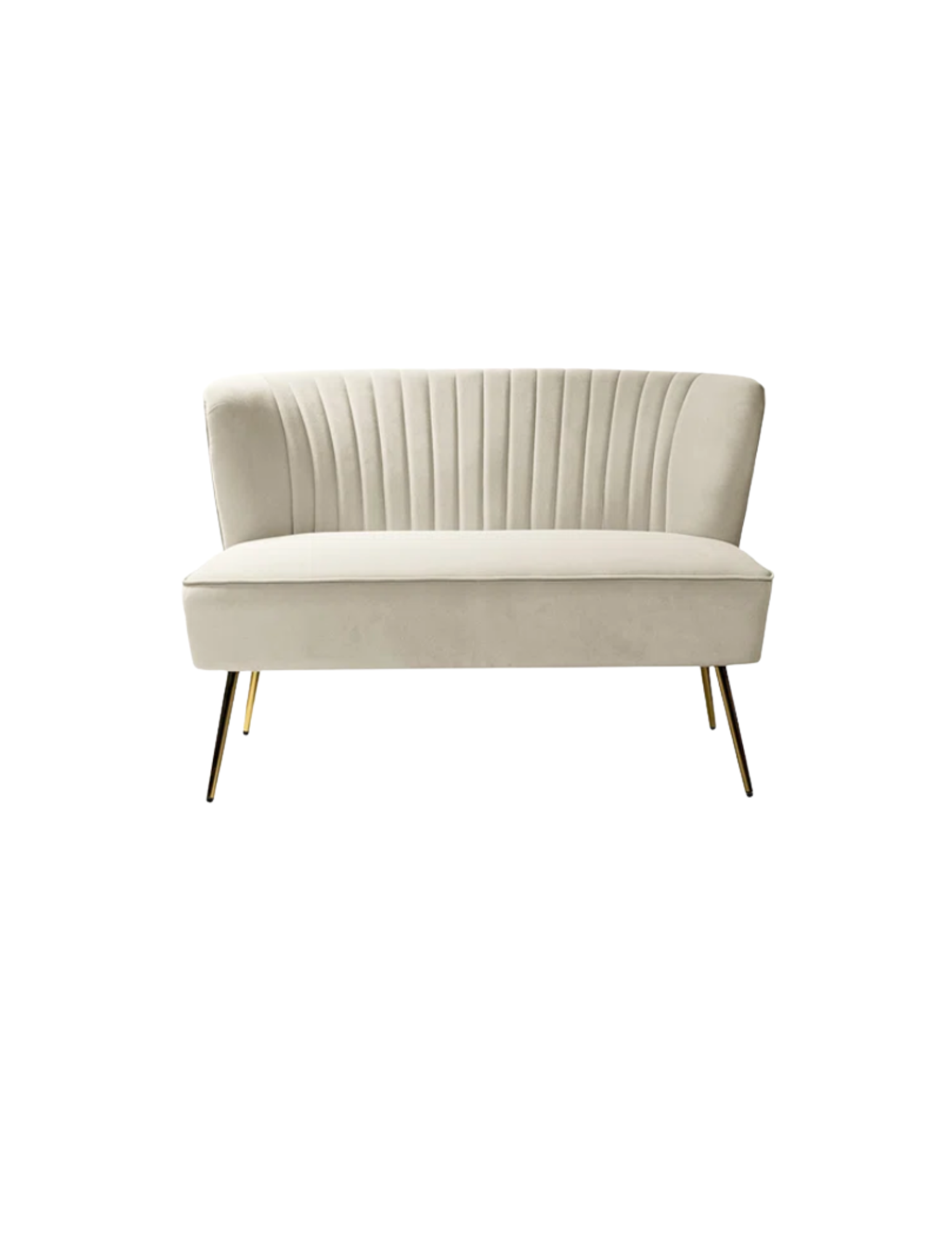 White Loveseat