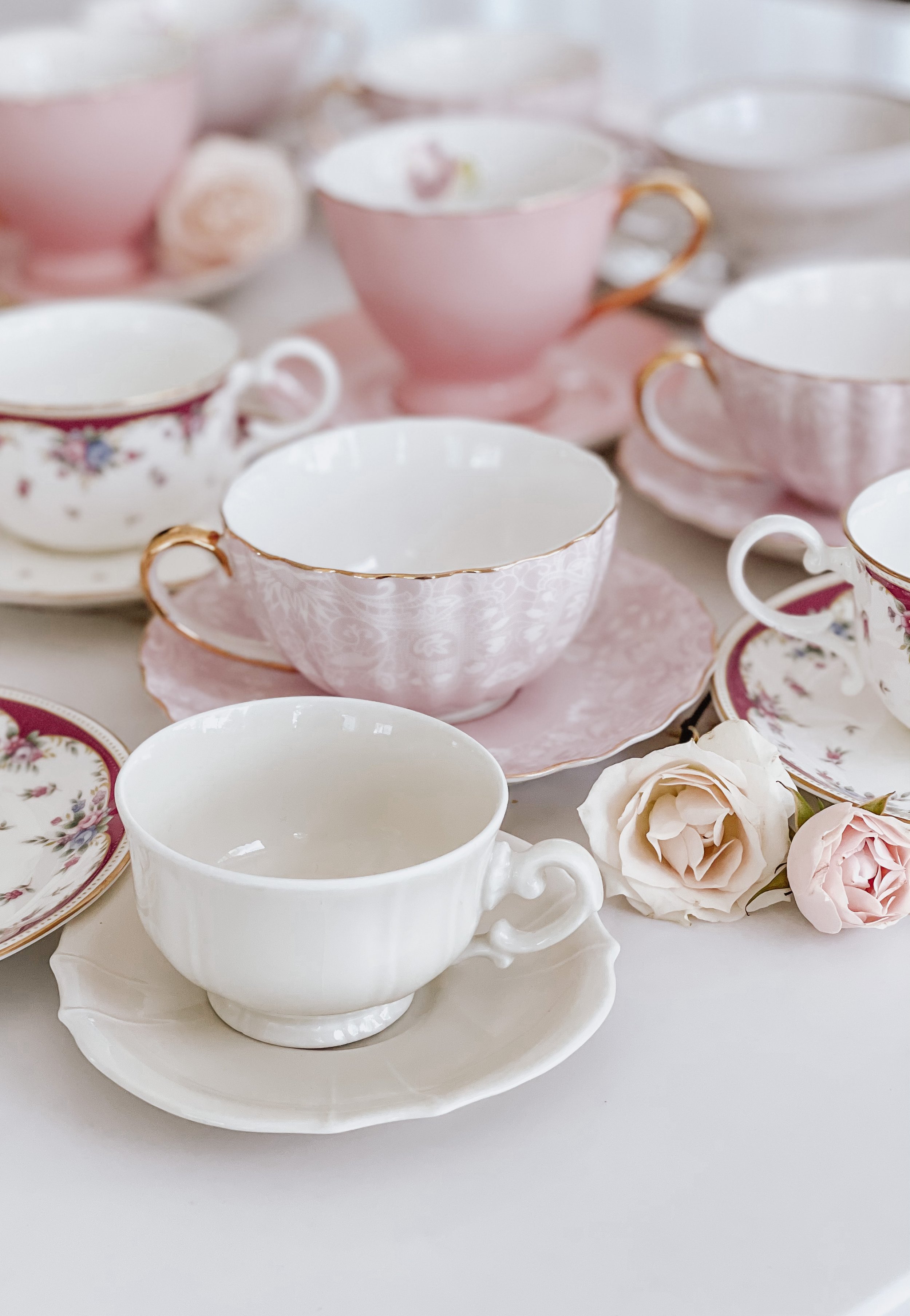 Elegant Tea Cups Set