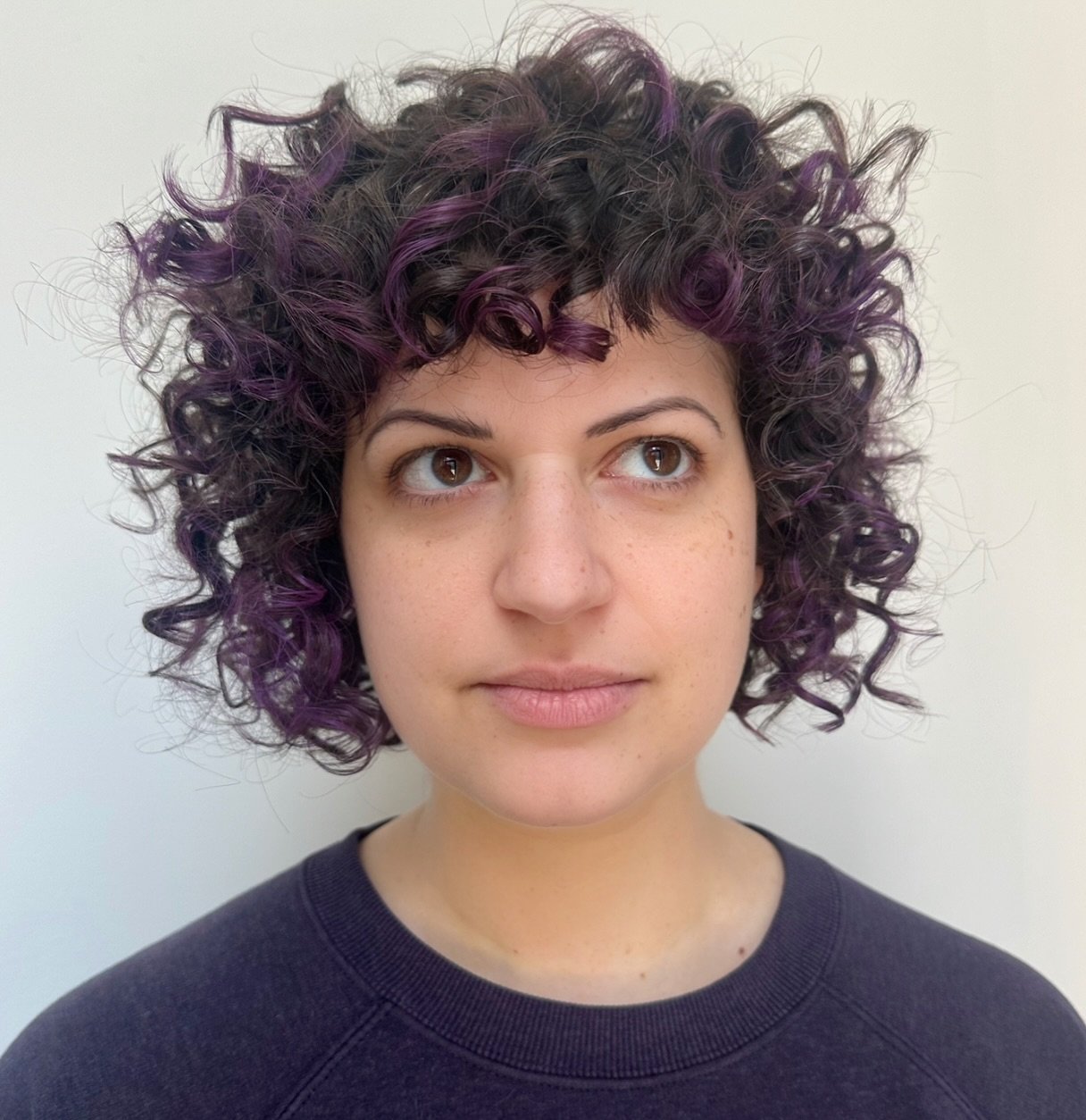 Bold color Bold shape 🟪 
&bull;
&bull;
Dry cut + @evopro plum + lavender by: @ari_yourneighborhoodwitch 🌱
&bull;
&bull;
&bull;
#evo #evohair #evohairstaino #behindthechair #maneaddicts #modernsalon #maneinterest #beautylaunchpad #kentuckyhairs #lou