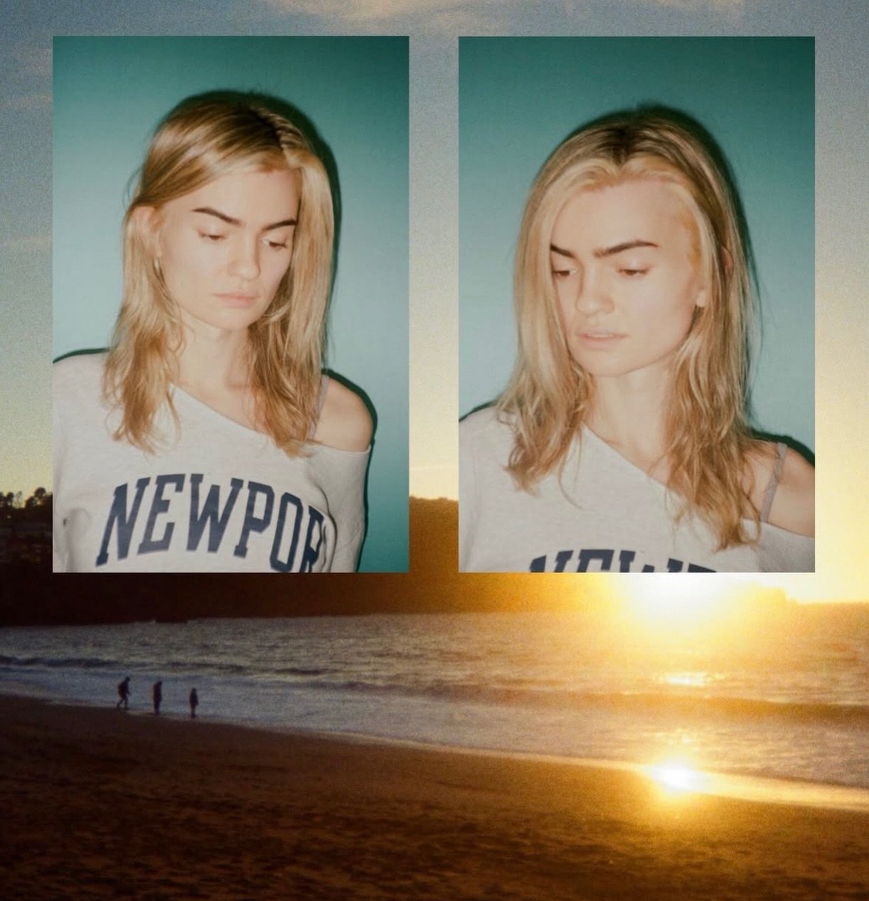 @sophia.reynol on film 📸✨
&bull;
&bull;
Dreaming of the sun. ☀️ Beach blonde custom @randcolor + style + pic by: @cutbyhannah 🌱
&bull;
&bull;
Custom blonding by Hannah in Louisville Kentucky at Maeda Salon ‼️