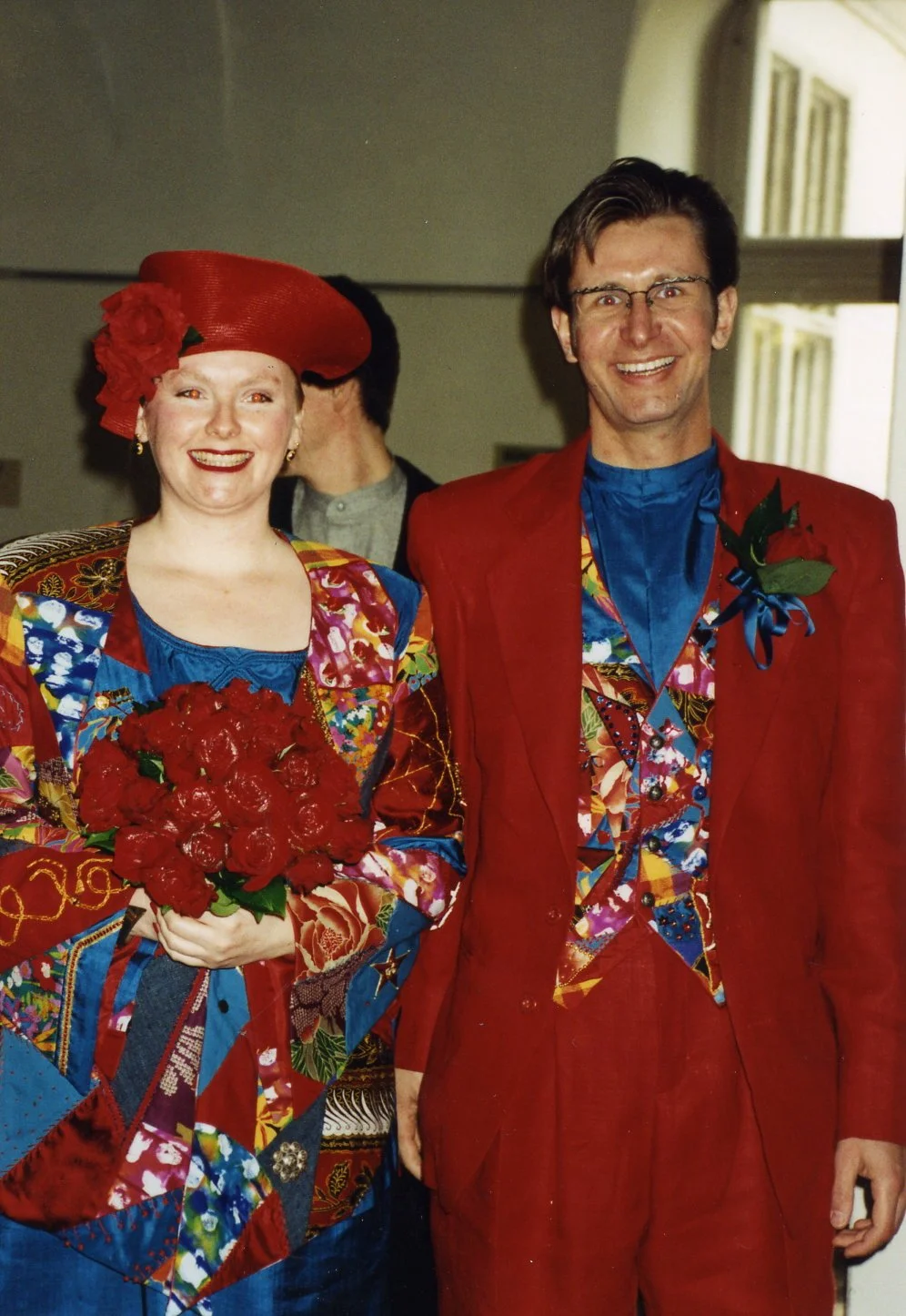 Patchwork + Beaded Jacket and Vest, personal collection, 1995, Photo: unknown