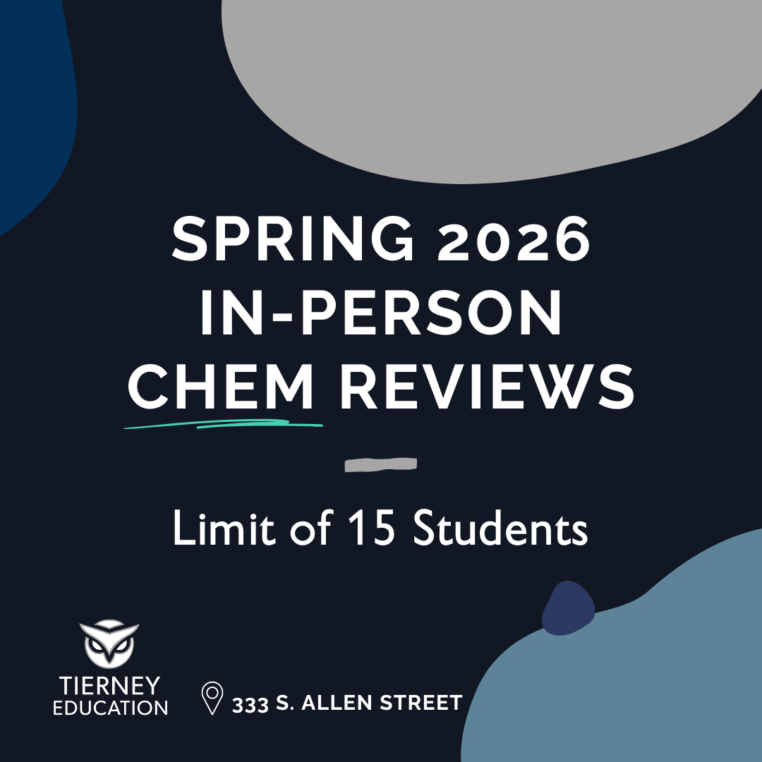 Spring 2026 CHEM In-Person Exam Reviews