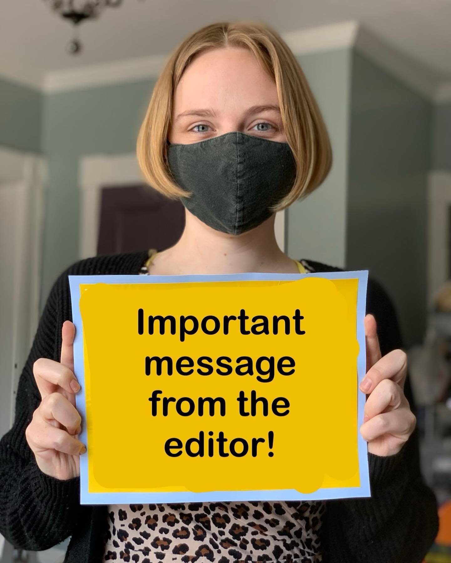 Important paper announcement! Please read.

Over the past two months, we&rsquo;ve had several staff members and volunteers come down with COVID-19. This caused a major disruption in our timeline, which then put us behind on Issue 3. Due to these pand
