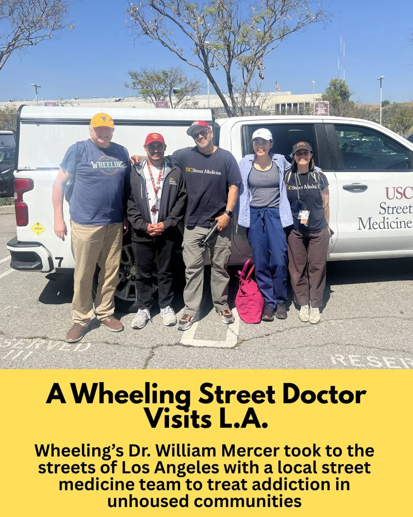 In late March, Dr. William Mercer planned on visiting L.A. for a long term care symposium held by a society he has been involved with for the last thirty years. 

He decided to take full advantage of the trip and use it as an opportunity to connect w