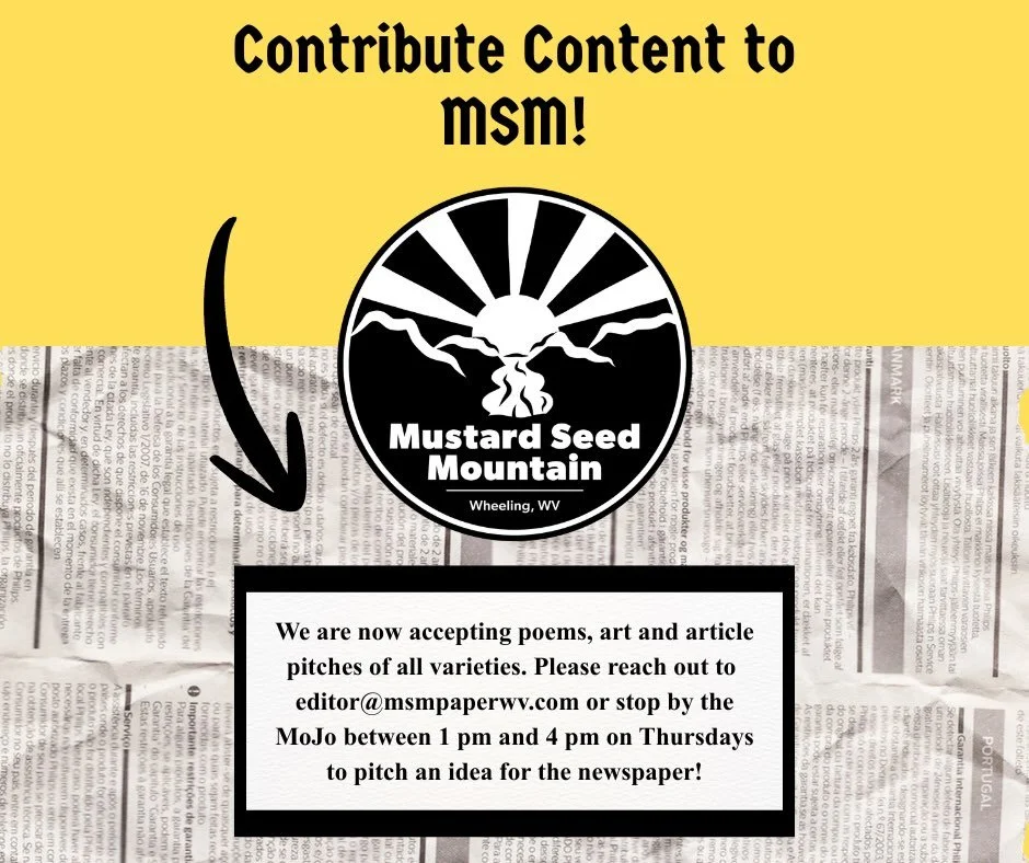 Hey everybody! We wanted to share a few updates.

As we continue to distribute our spring issue of MSM we are also looking ahead to our August issue. If you have a piece of art, poetry or a story idea to pitch, don&rsquo;t be shy! 

For now, you can 