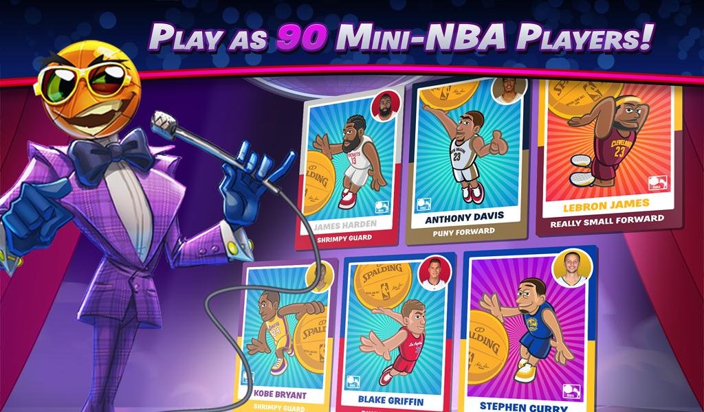 NBA Escape Play as 90 Mini-NBA Players