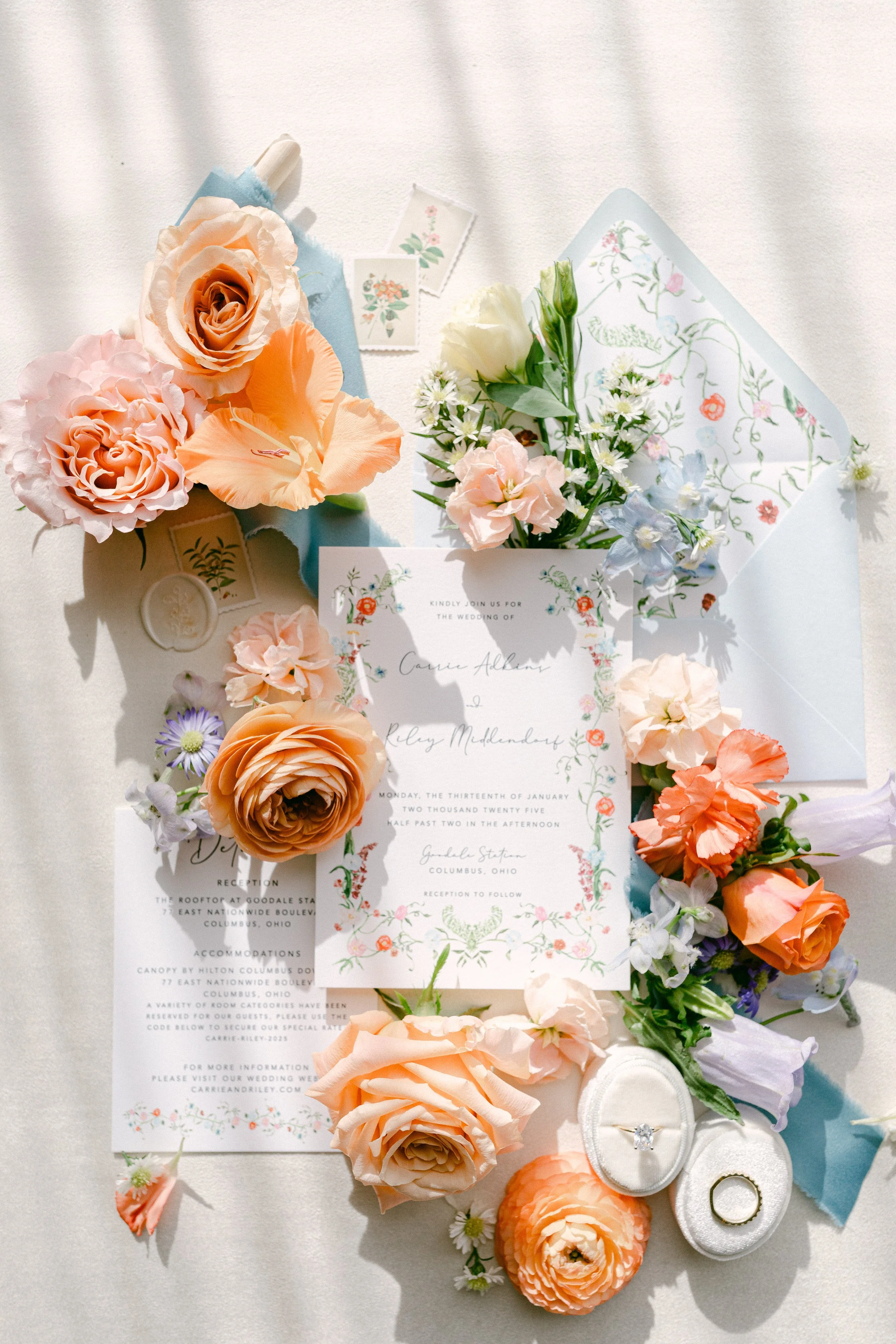 Carrie + Riley Shot By Oh Miss Meghan Photography, Planned by Wegman Events