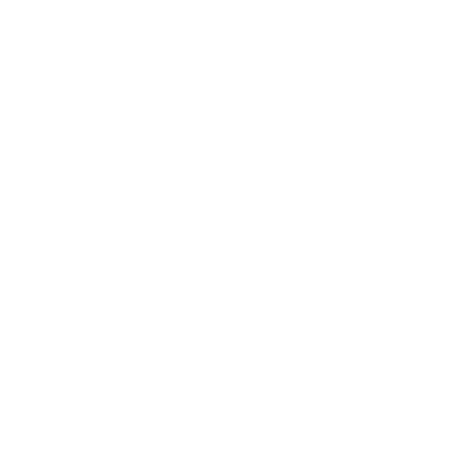 White icon of a microscope