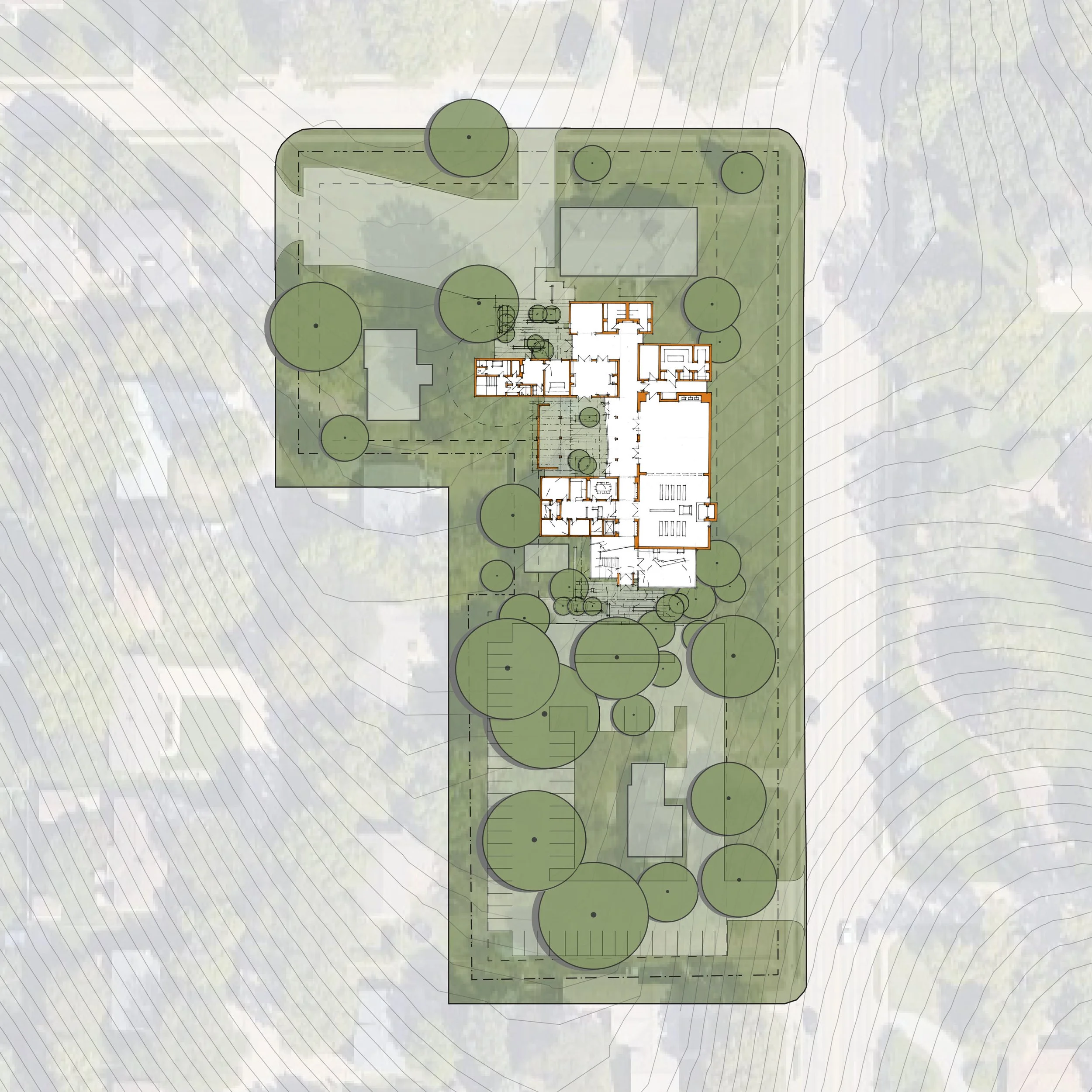 34CI24001_Chabad of Nebraska_Site Diagram_1-50_Plan_Level 02_Revised.jpg