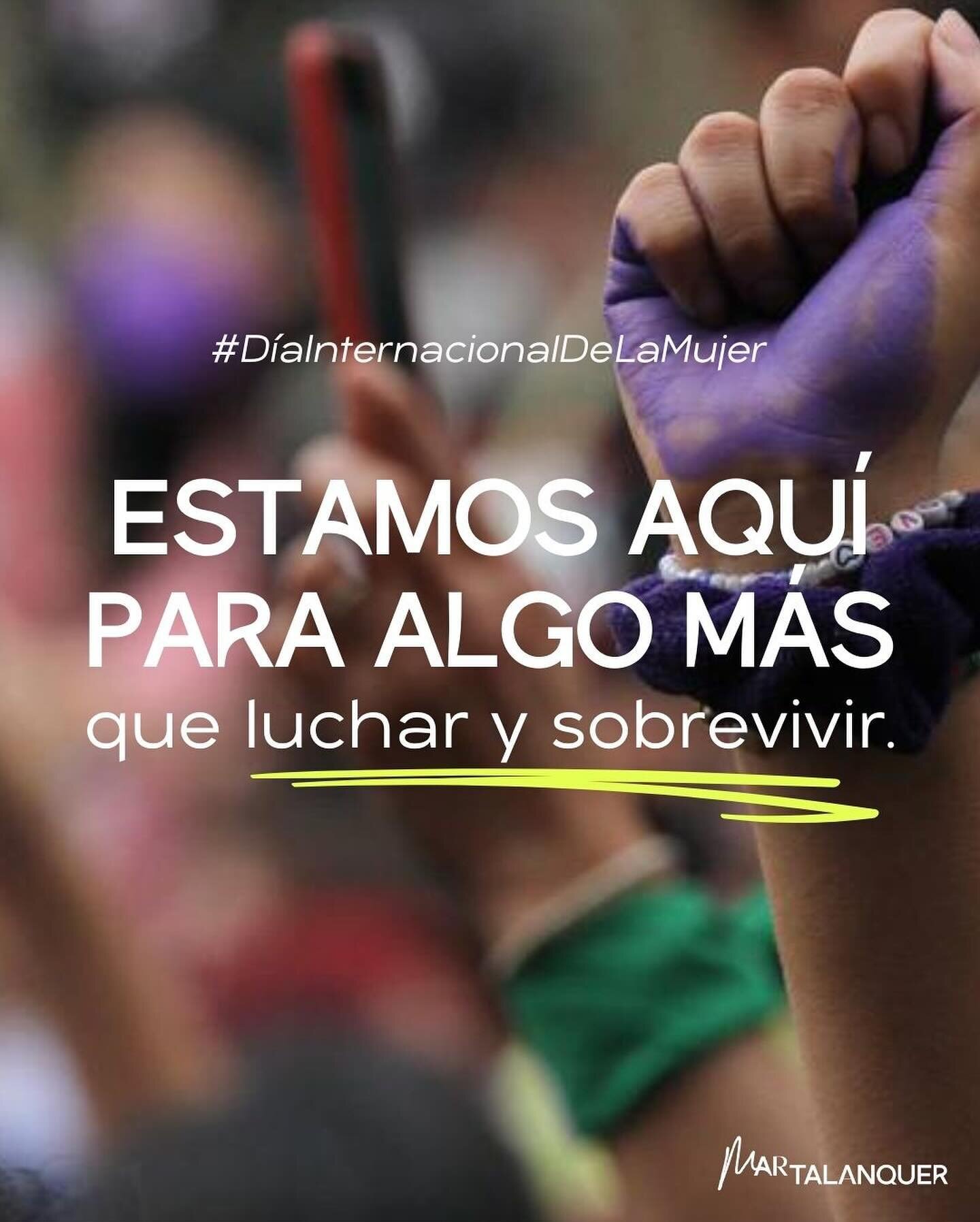 A lo largo de estos a&ntilde;os, entend&iacute; que necesitamos a muchas mujeres que no est&eacute;n luchando contra el sistema dentro del sistema (lo cual es sumamente frustrante, agotador y desgastante aunque, por supuesto, muchas veces necesario),