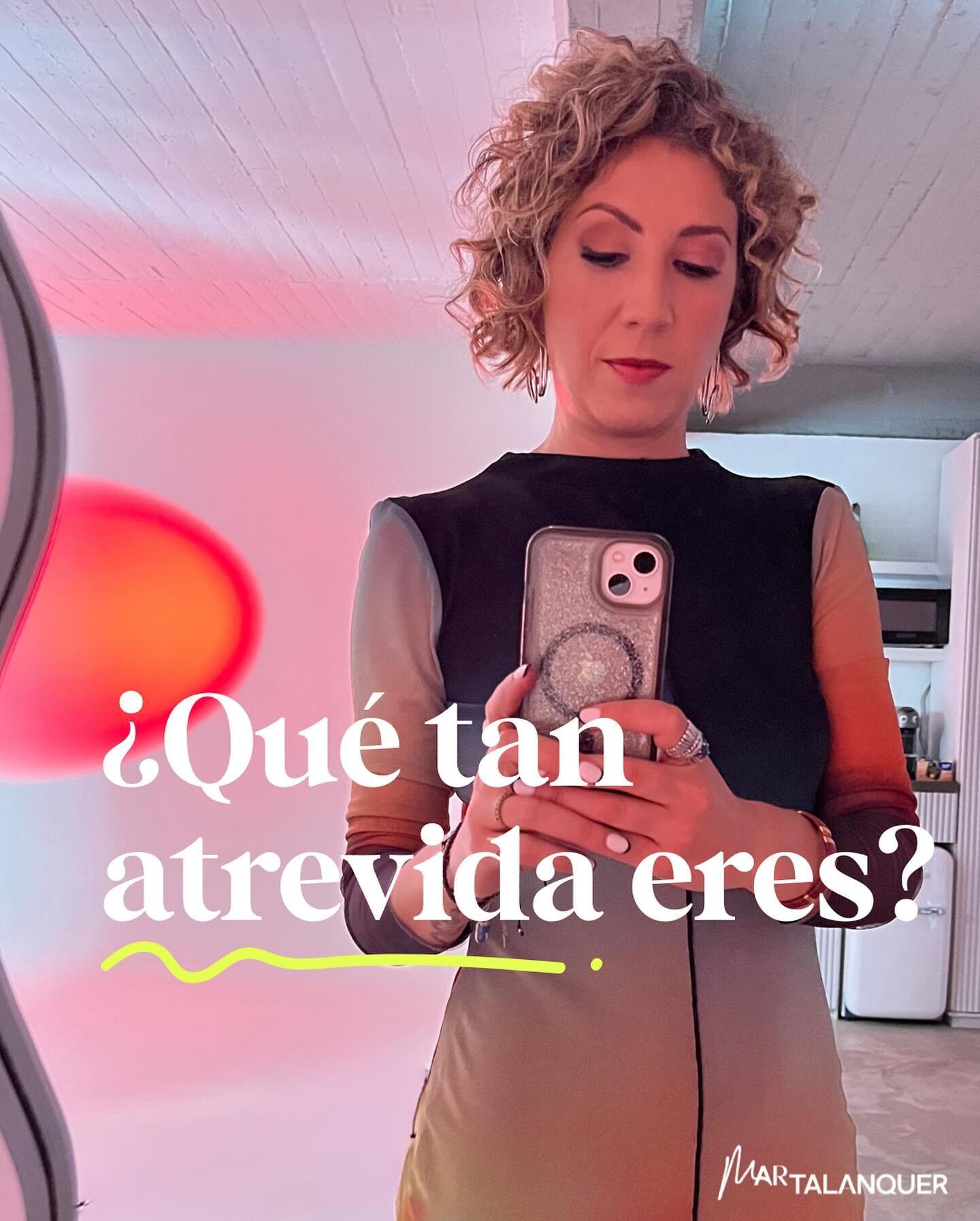 &iquest;Te consideras atrevida?

La verdad, a la mayor&iacute;a de las mujeres les cuesta mucho trabajo. Mientras escrib&iacute;a esto, solo por curiosidad me met&iacute; a la RAE a ver qu&eacute; definici&oacute;n da de la palabra &ldquo;ATREVIDA&rd