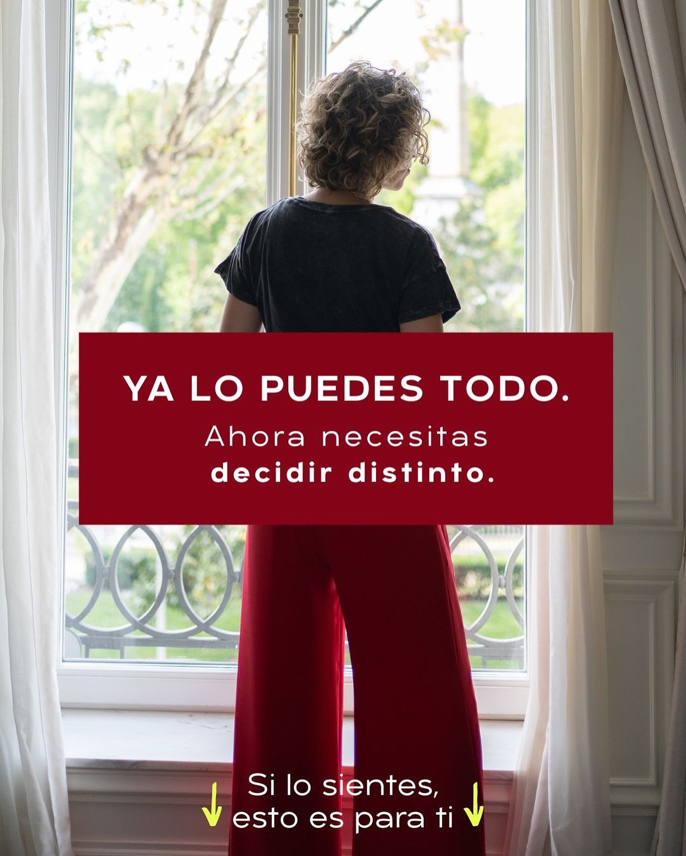 Has llegado a un punto donde ya no se trata de demostrar que puedes. 
Se trata de decidir con la misma maestr&iacute;a con la que has construido todo lo dem&aacute;s.

Tu vida funciona. Todo avanza. 
Y aun as&iacute;, algo dentro de ti sabe que el mo