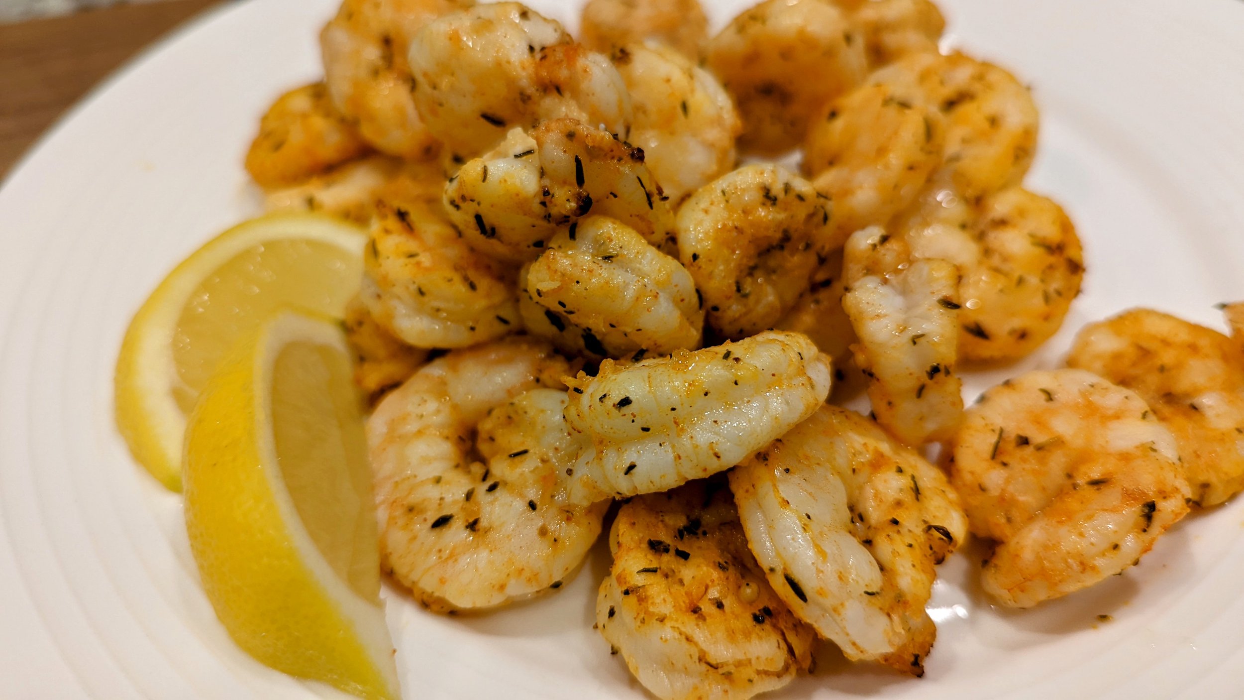 Air Fryer Seasoned Shrimp — Mandy in the Making