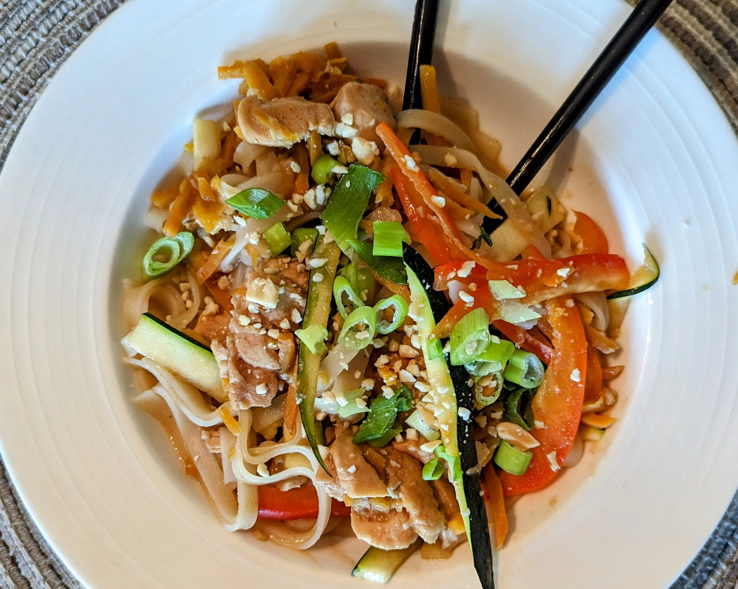 Rice Noodles Instant Pot Pad Thai Vegetarian Instant Pot Chicken