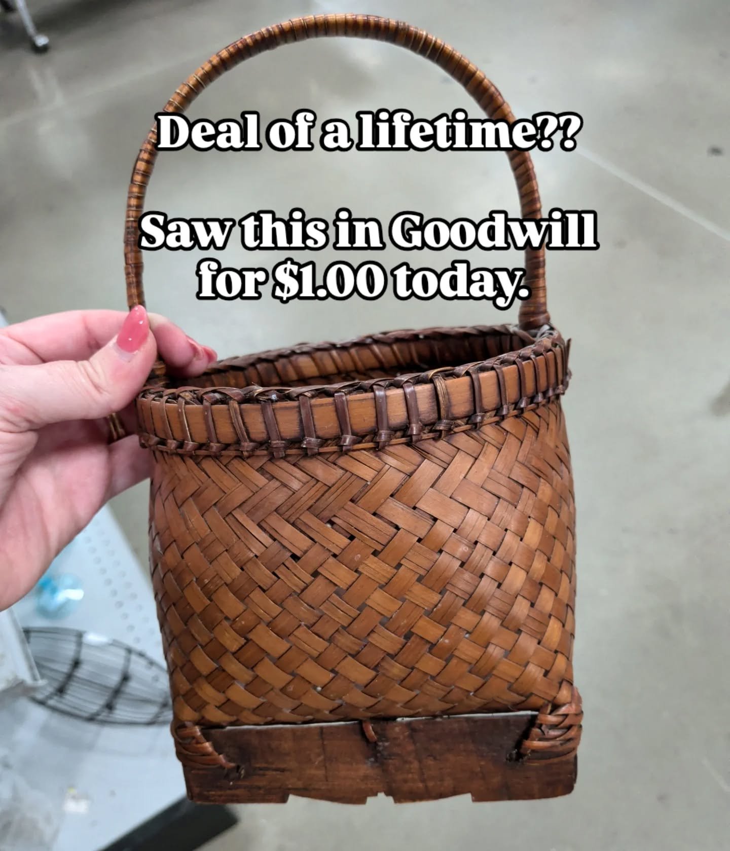 I would never pay that, but it does make me smile that I had a great eye for a hidden gem tucked away on the back of the Goodwill shelf today. 🥰

Tell me about your deal of a lifetime you've found at a thrift store before!! 

#thrifted #goodwillfind