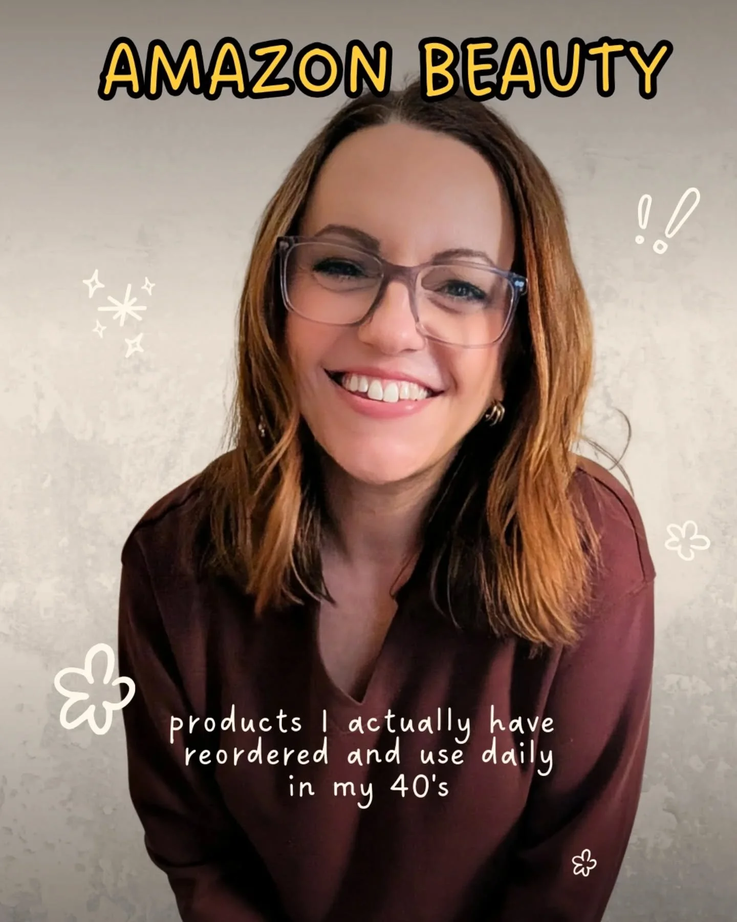 These are the beauty products I actually reorder. Over and over again. 

Nothing fancy. Nothing influencer-hyped. Just the things that have earned a permanent spot in my routine. 

At 44, I'm all about simple, easy, works- every- time products- and e