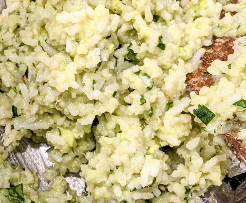 Avocado Cilantro Lime Rice — Mandy in the Making | Meals & More on YouTube