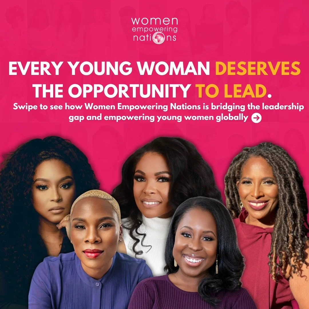 Every young woman deserves the opportunity to lead and we&rsquo;re here to provide the tools, mentorship, and access needed to ensure girls are prepared to take on those leadership roles. 🌟

Women Empowering Nations is dedicated to creating seats at
