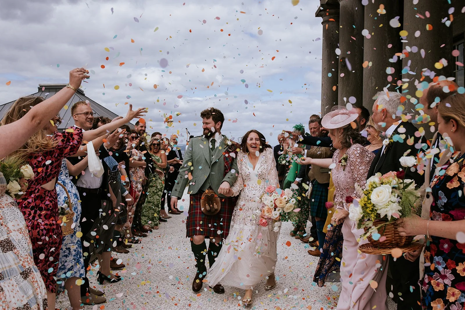 Ellen + Sam's Cool Edinburgh City Wedding