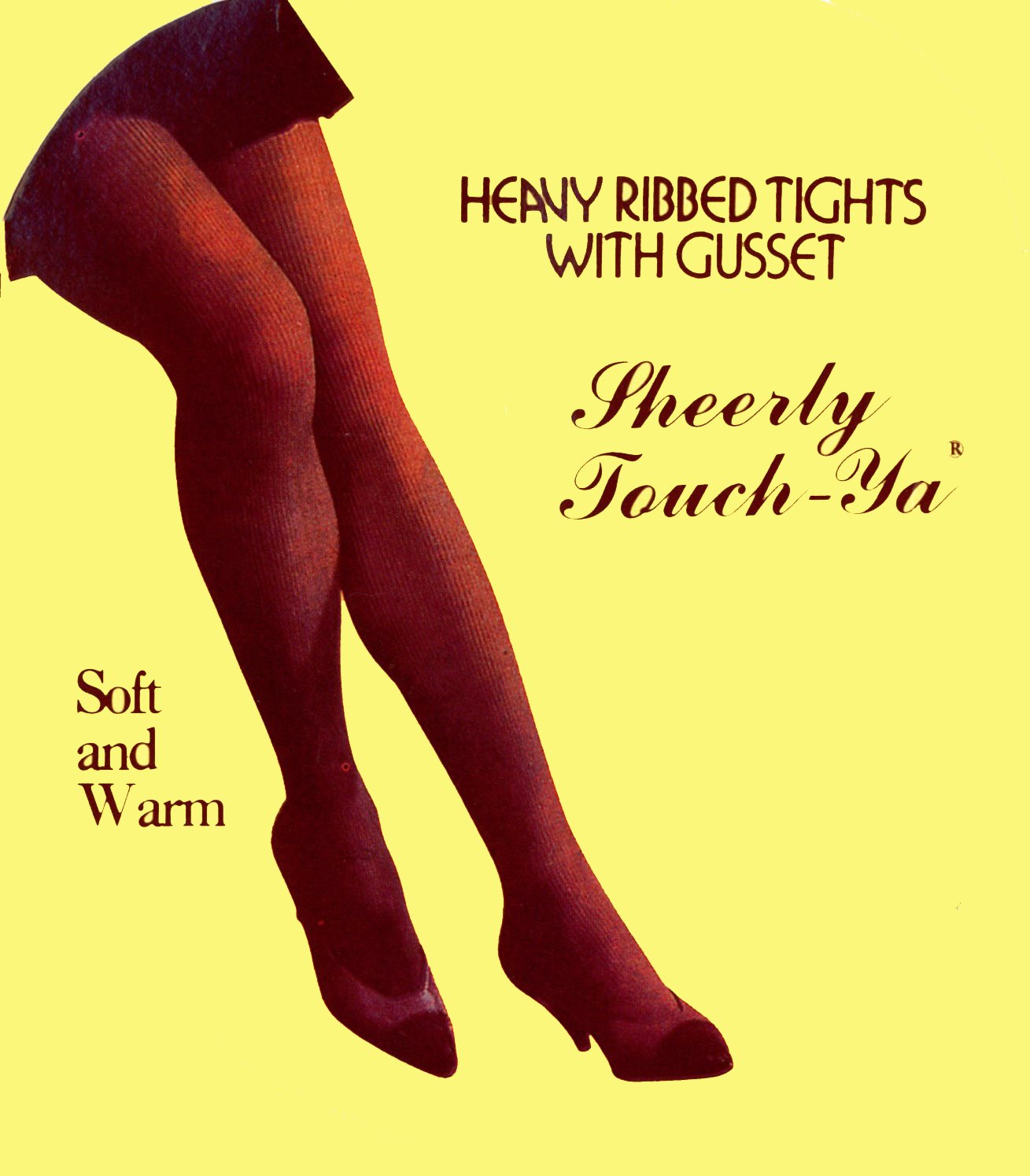 Soft & Warm Heavy Ribbed Tights — Sheerly Touch-Ya ®